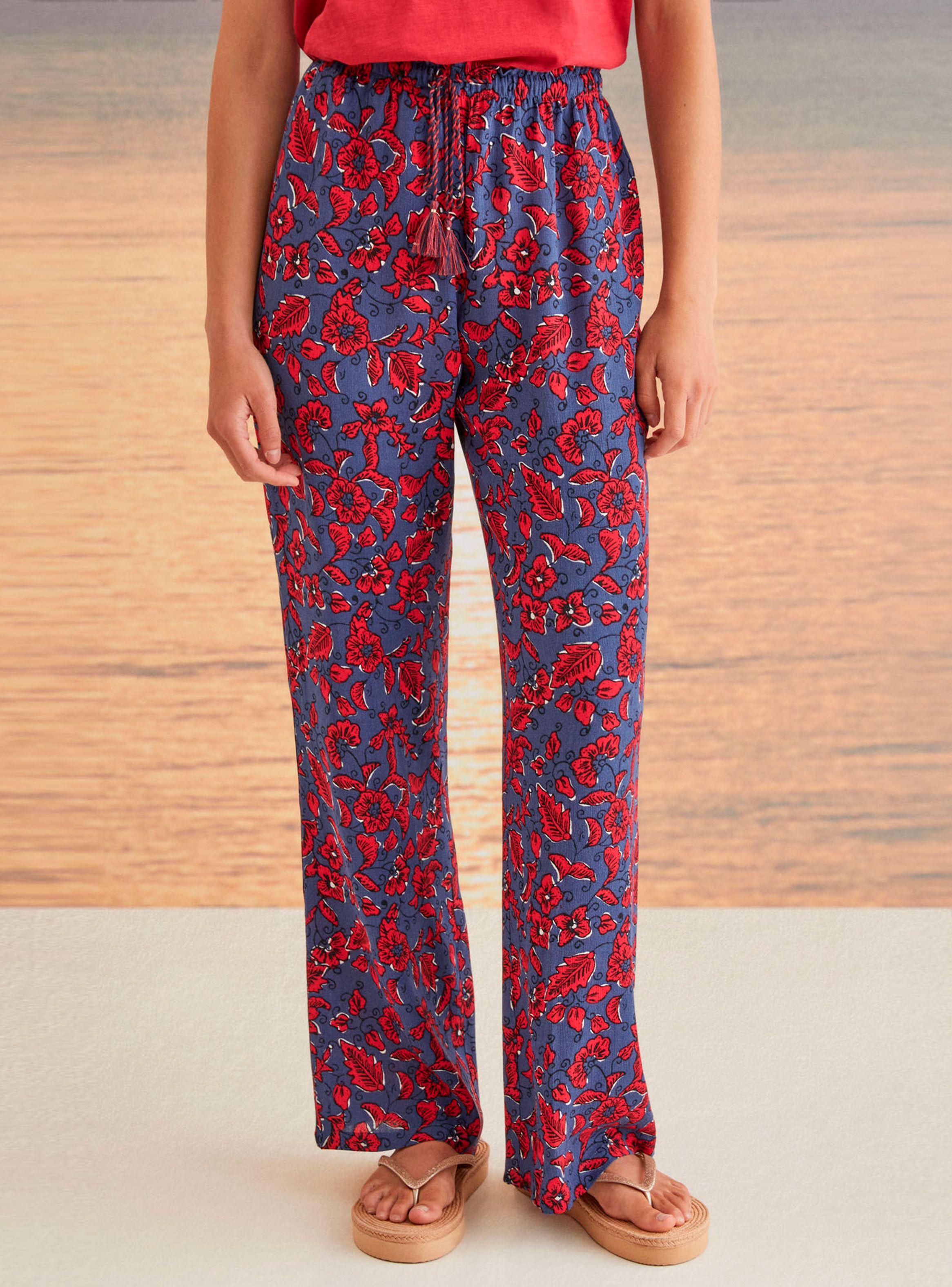 Pantalón Largo Boho Cinturilla-0