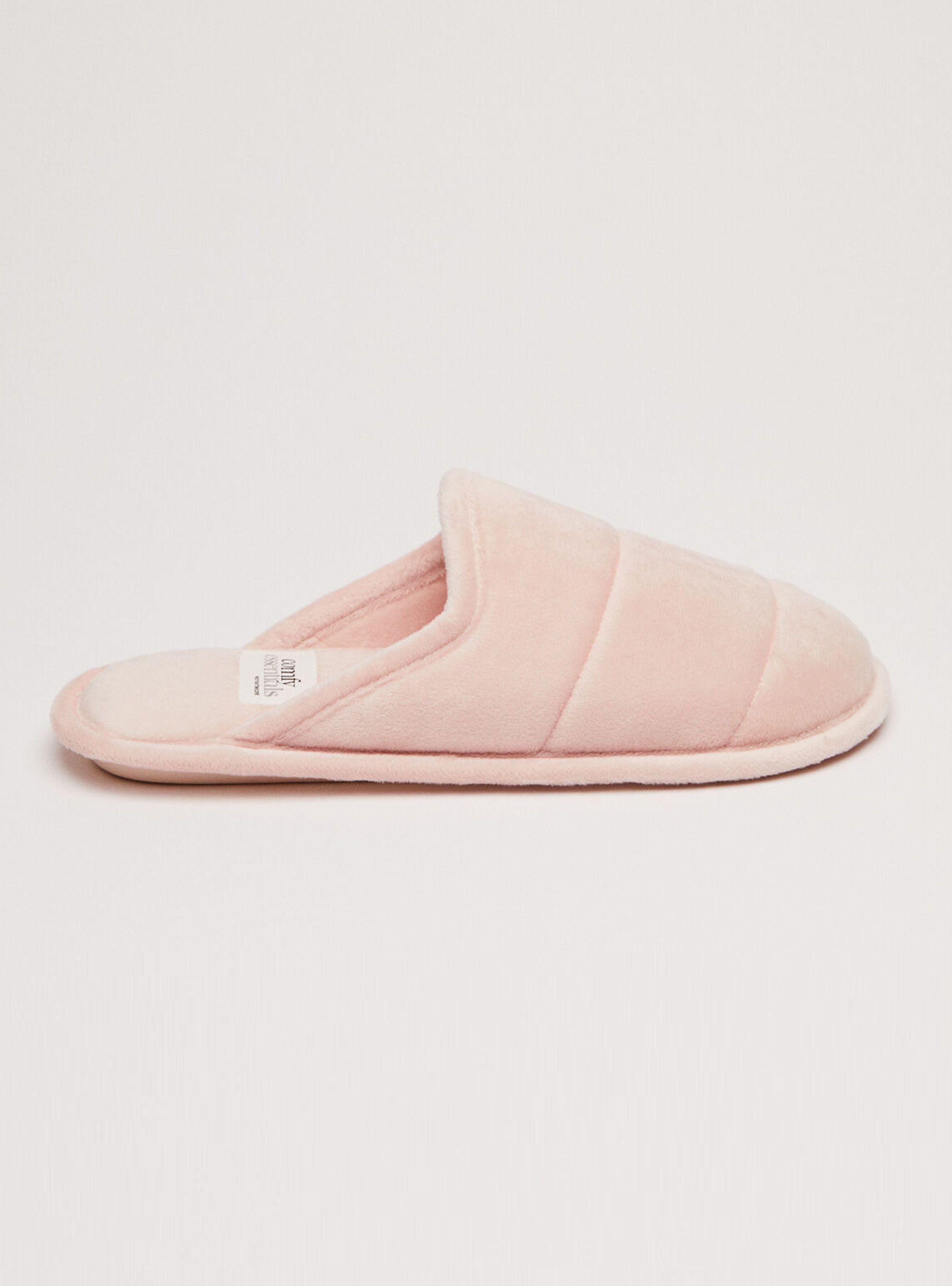 Pantuflas Acolchadas con Tejido Velour-0