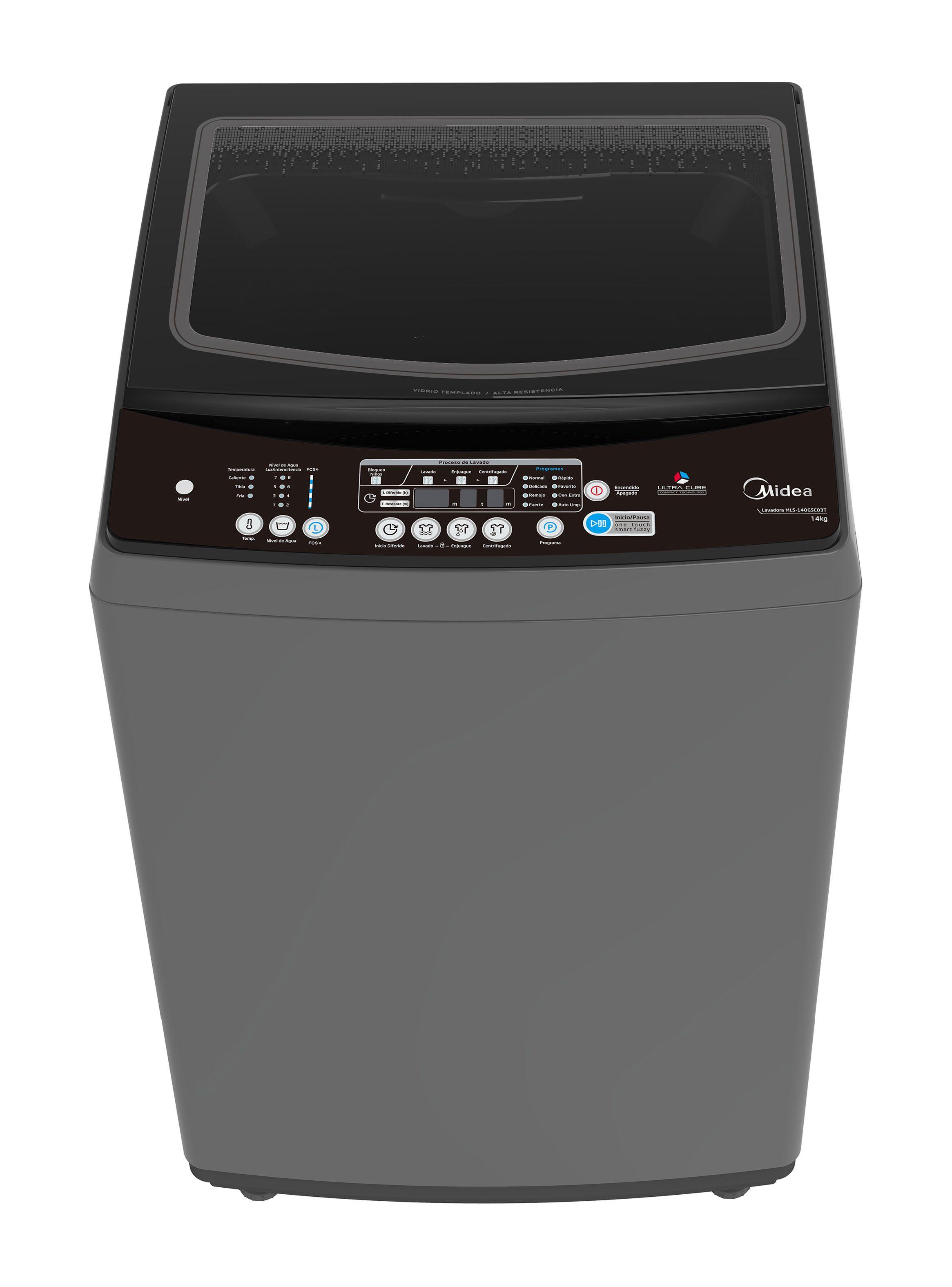 Lavadora de Carga Superior 14Kg Ultra Cube MLS-140G Gris-3