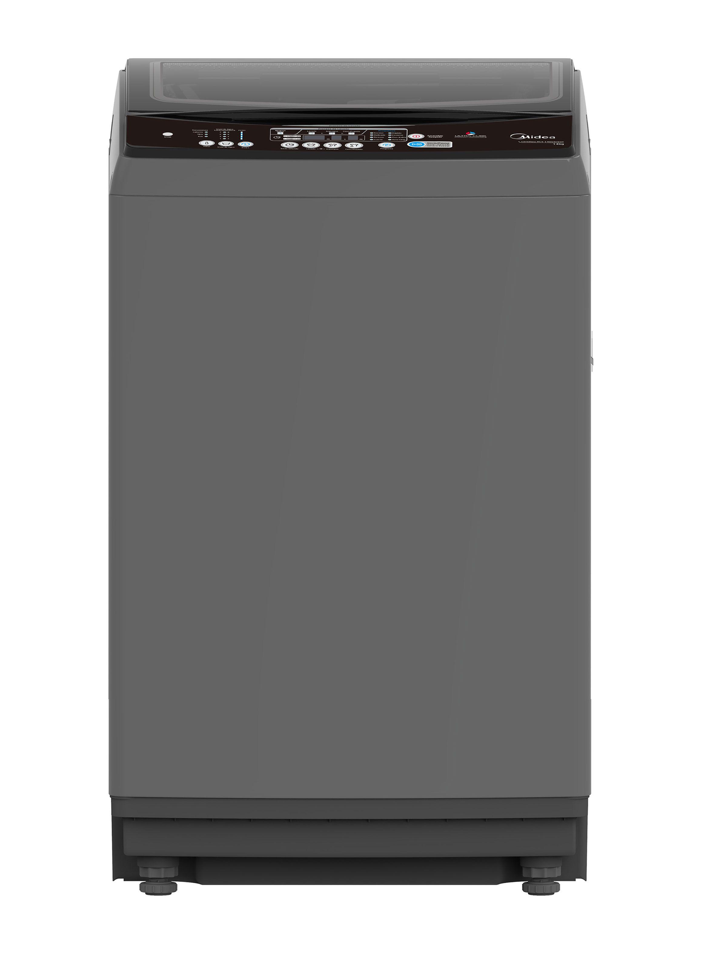 Lavadora de Carga Superior 14Kg Ultra Cube MLS-140G Gris-0