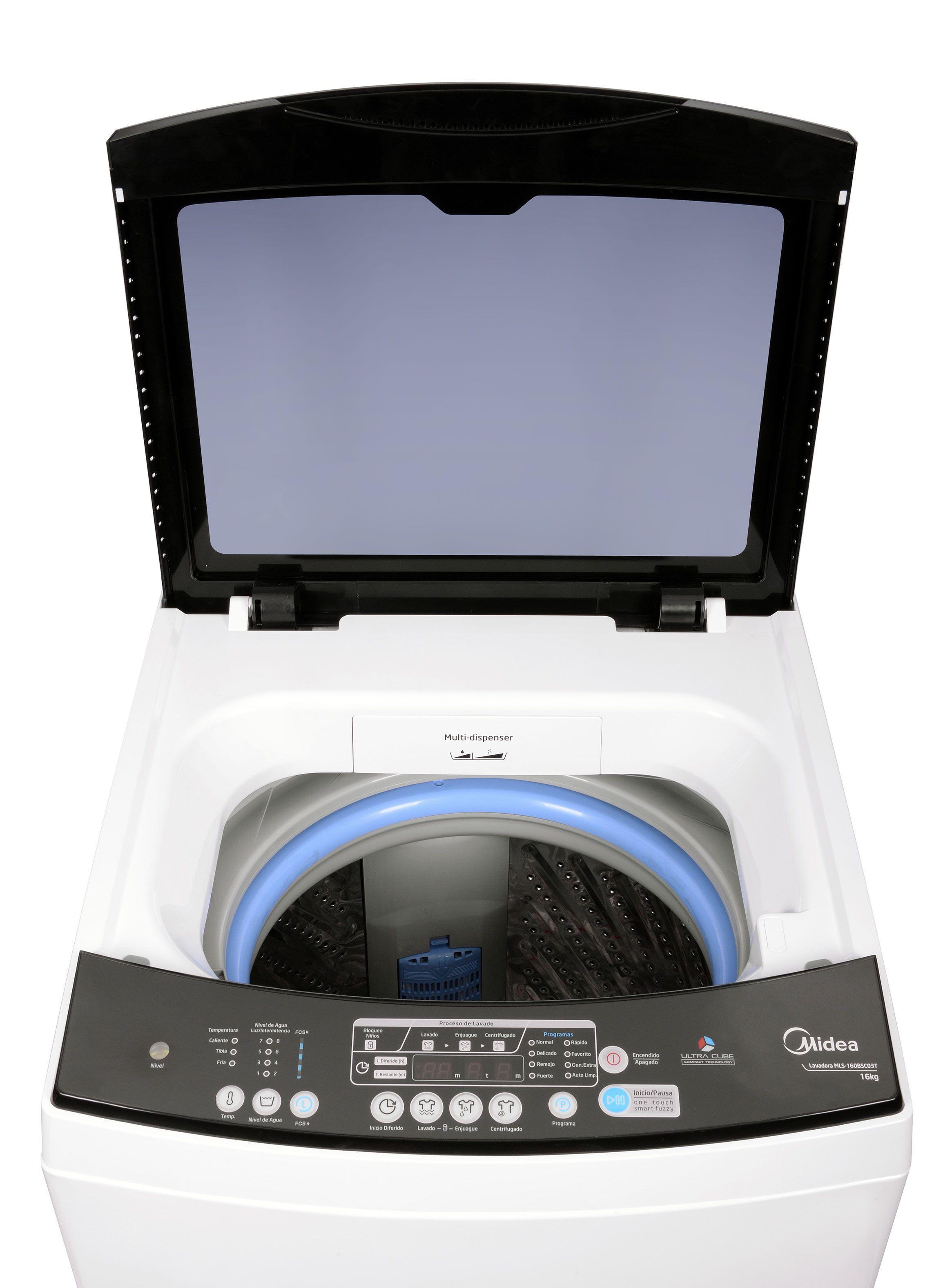 Lavadora Midea Superior 16 Kg Ultra Cube MLS-160BSC03T-3