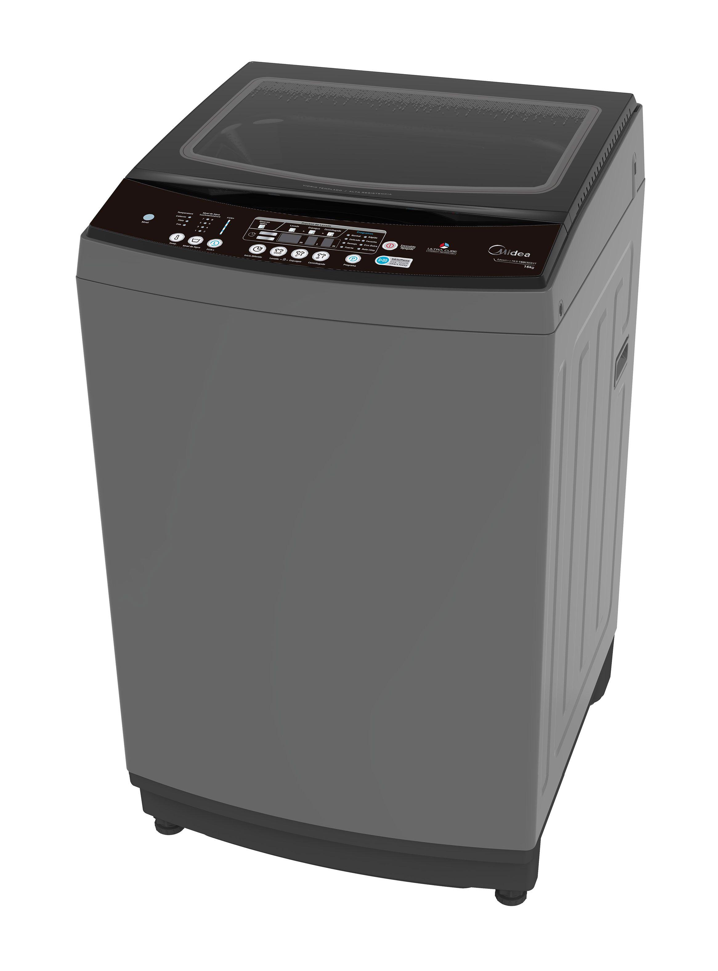 Lavadora Carga Superior 16 Kg Ultra Cube MLS-160G Gris-2
