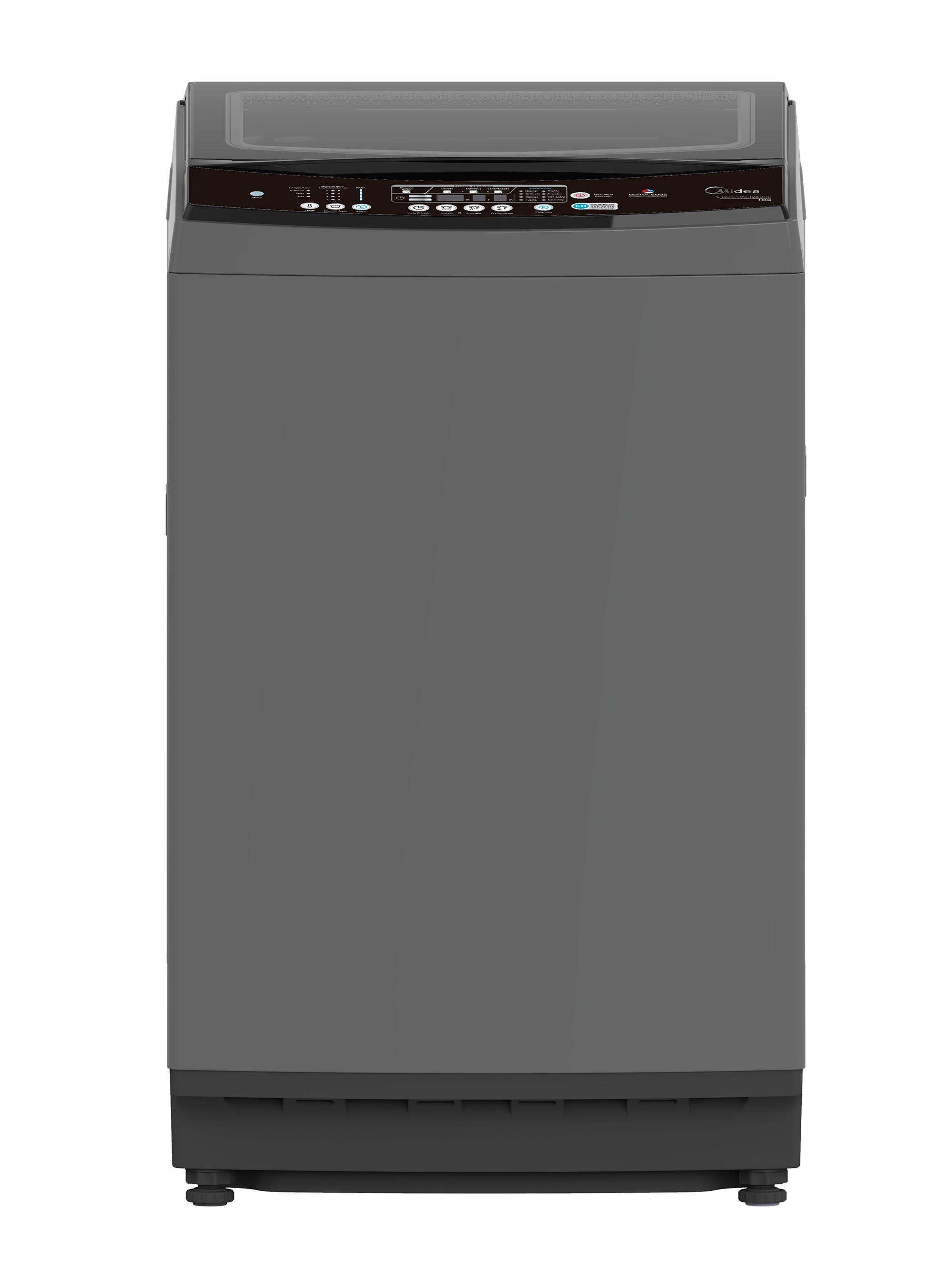 Lavadora Carga Superior 16 Kg Ultra Cube MLS-160G Gris-0