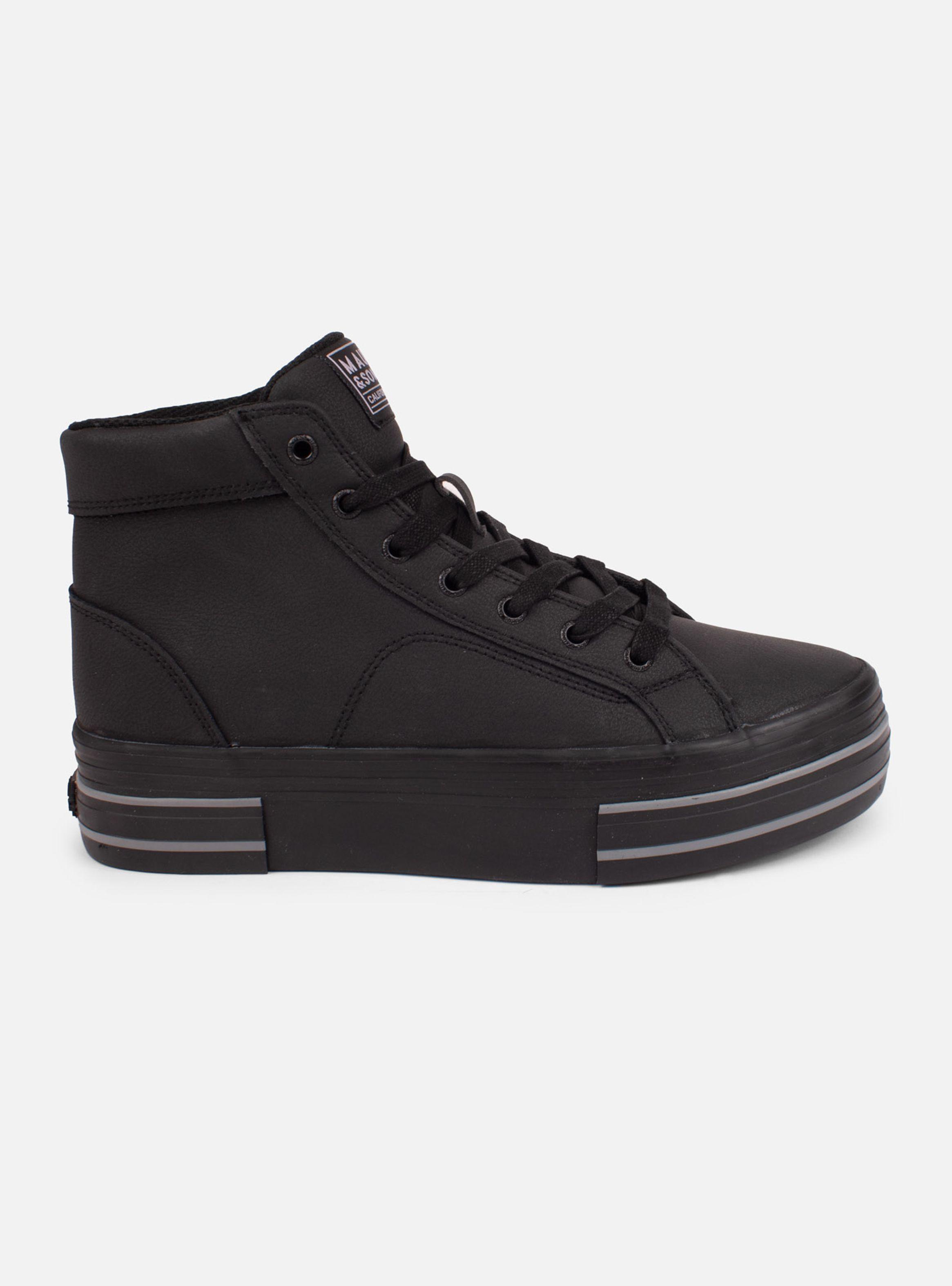 Zapato Escolar con Caña y Plataforma Mujer-0