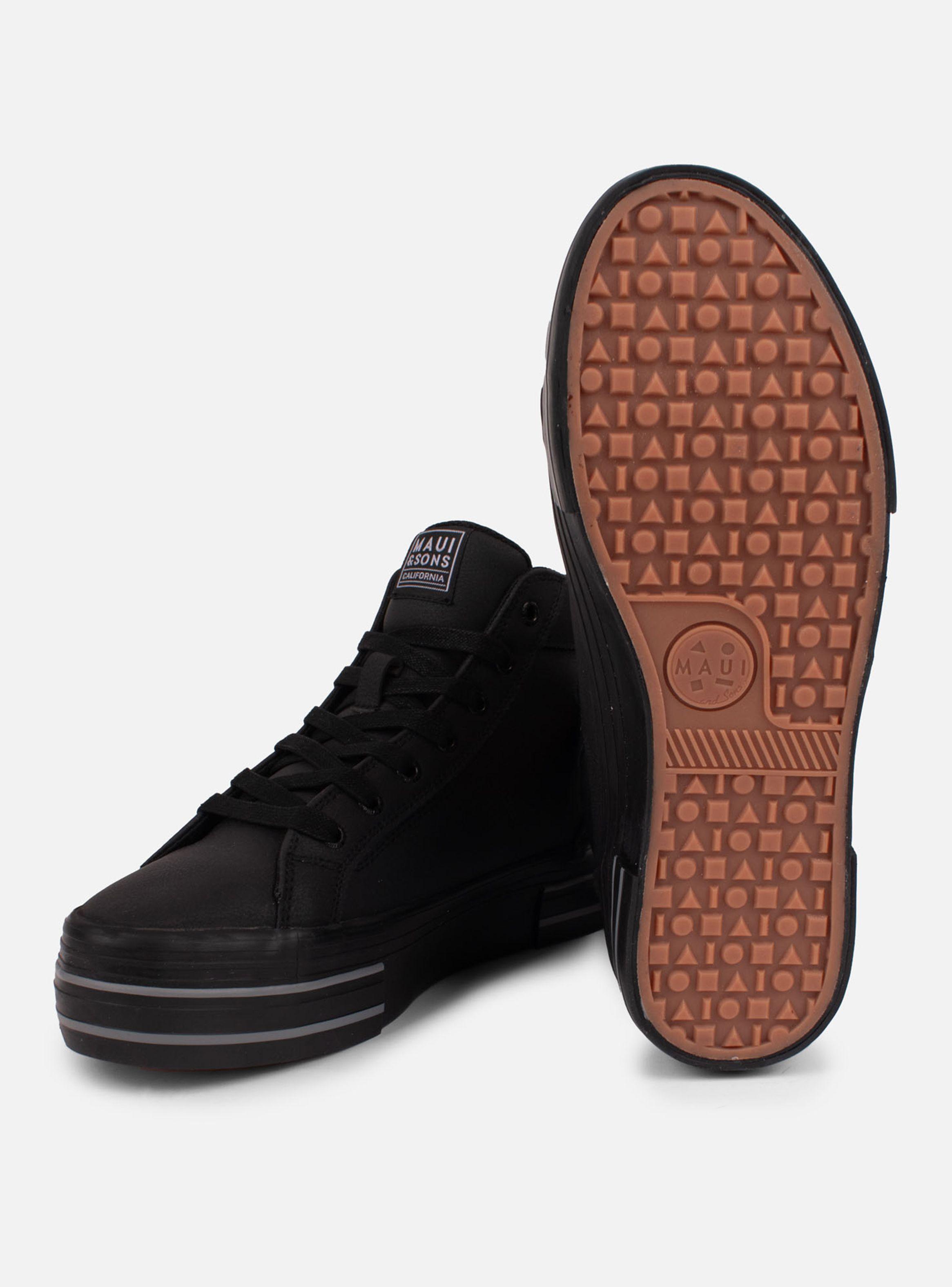 Zapato Escolar con Caña y Plataforma Mujer-4