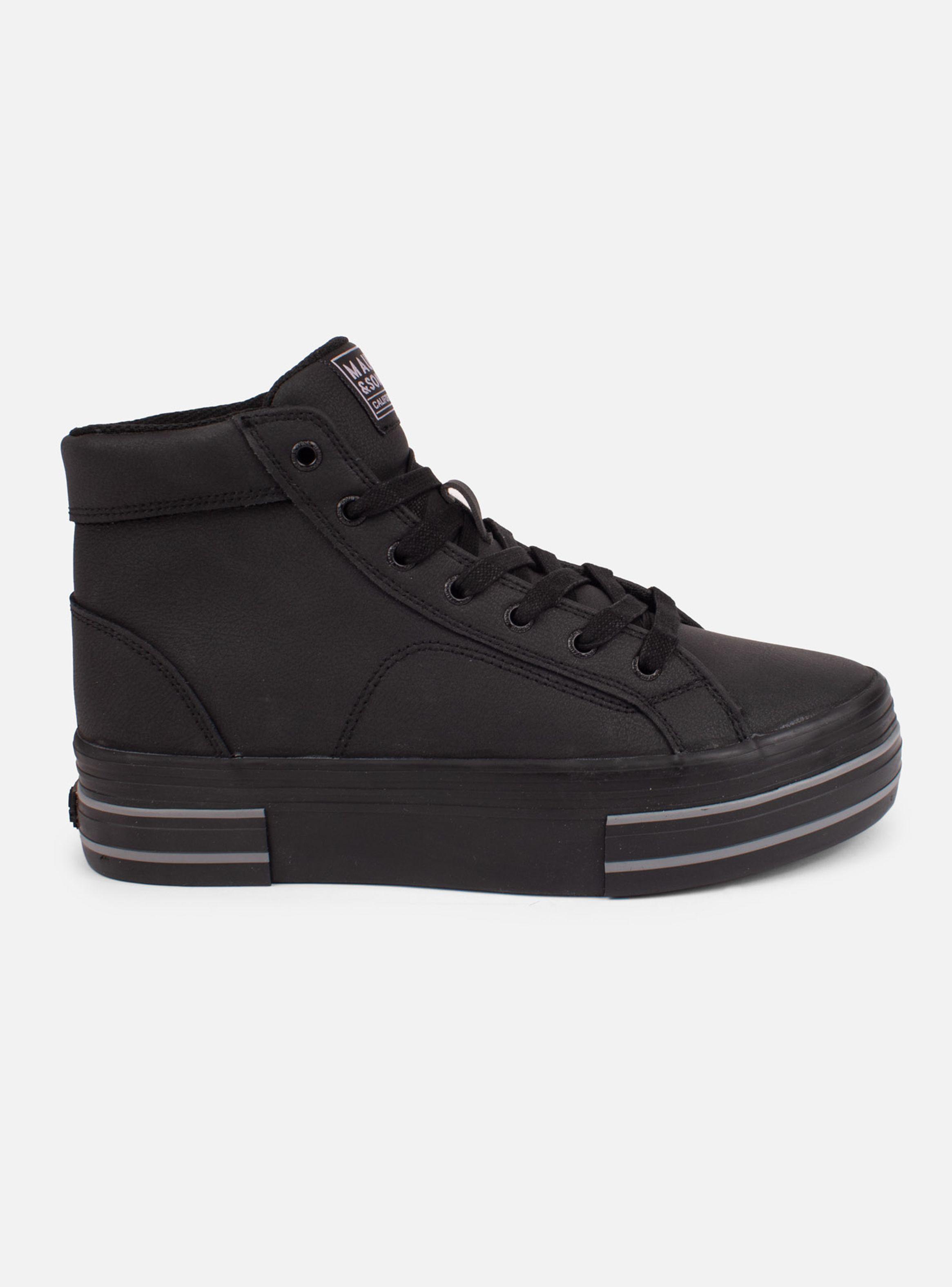 Zapato Escolar con Caña y Plataforma Mujer-0