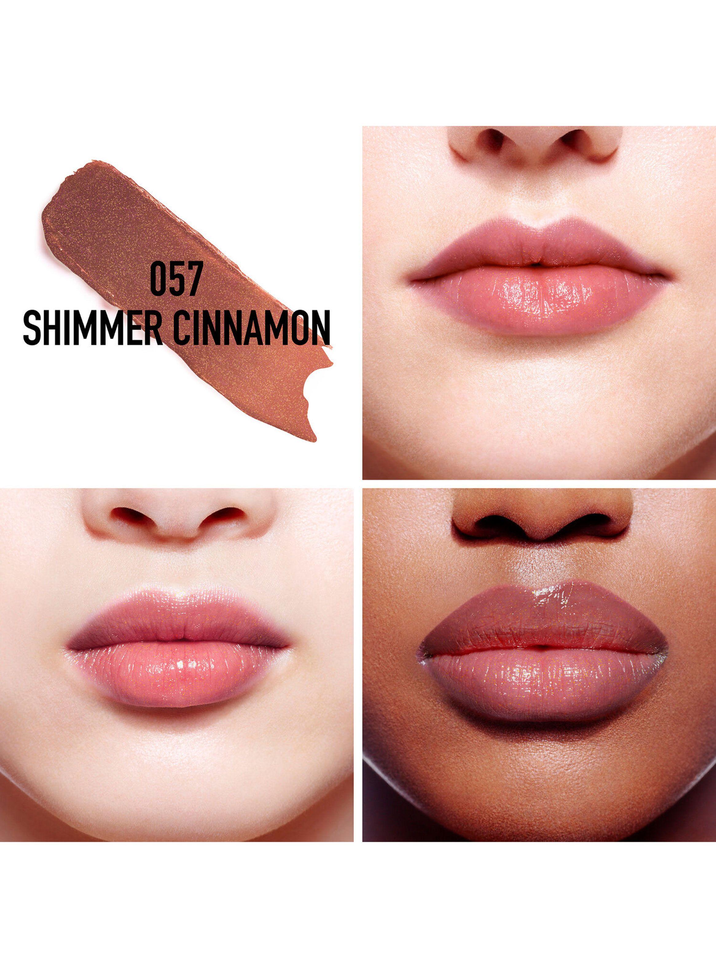 Labial Dior Addict Lip Glow 057 Shimmer Cinnamon 3.2g-2