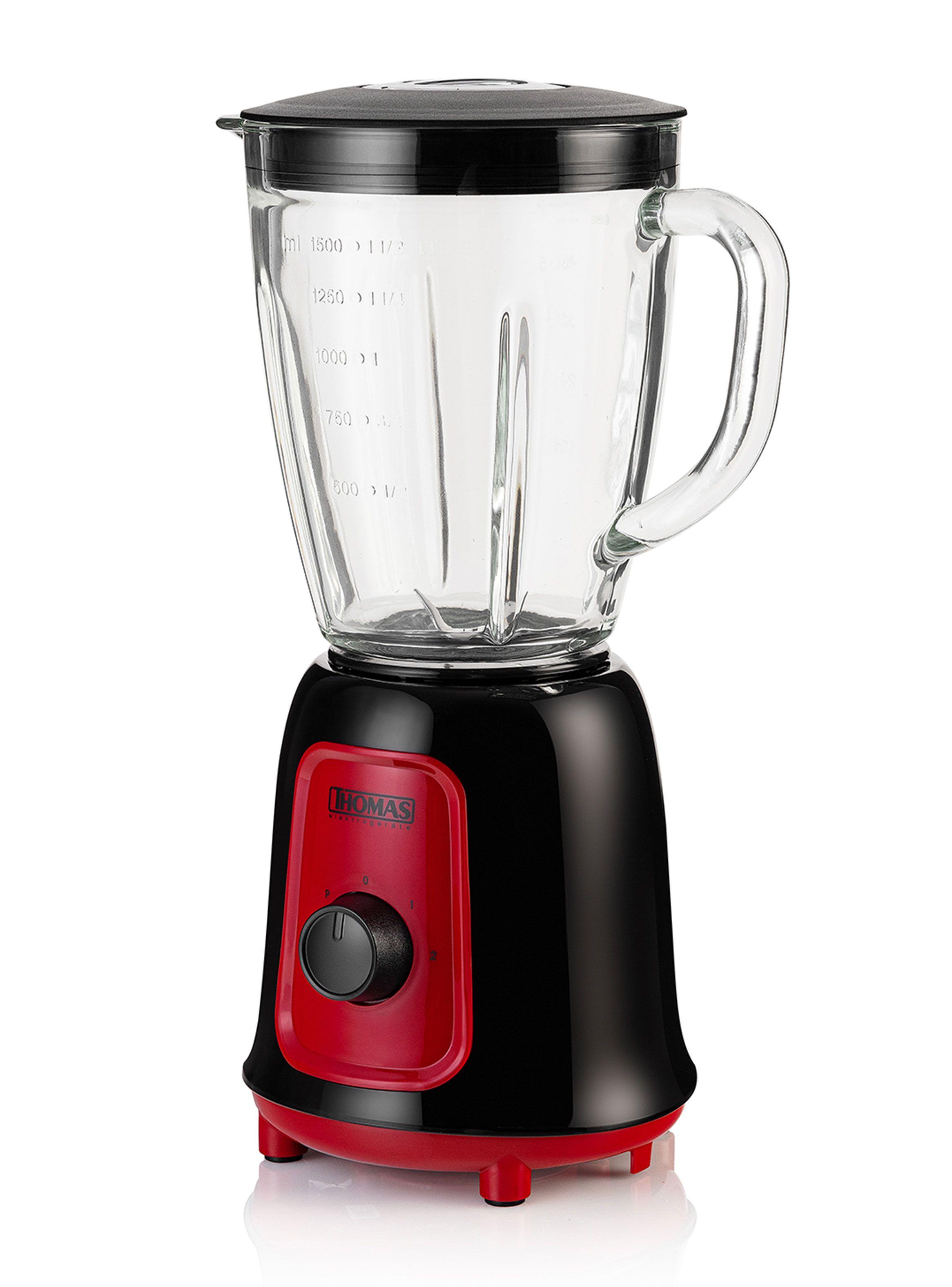 Licuadora TH-320V Negra Roja-3