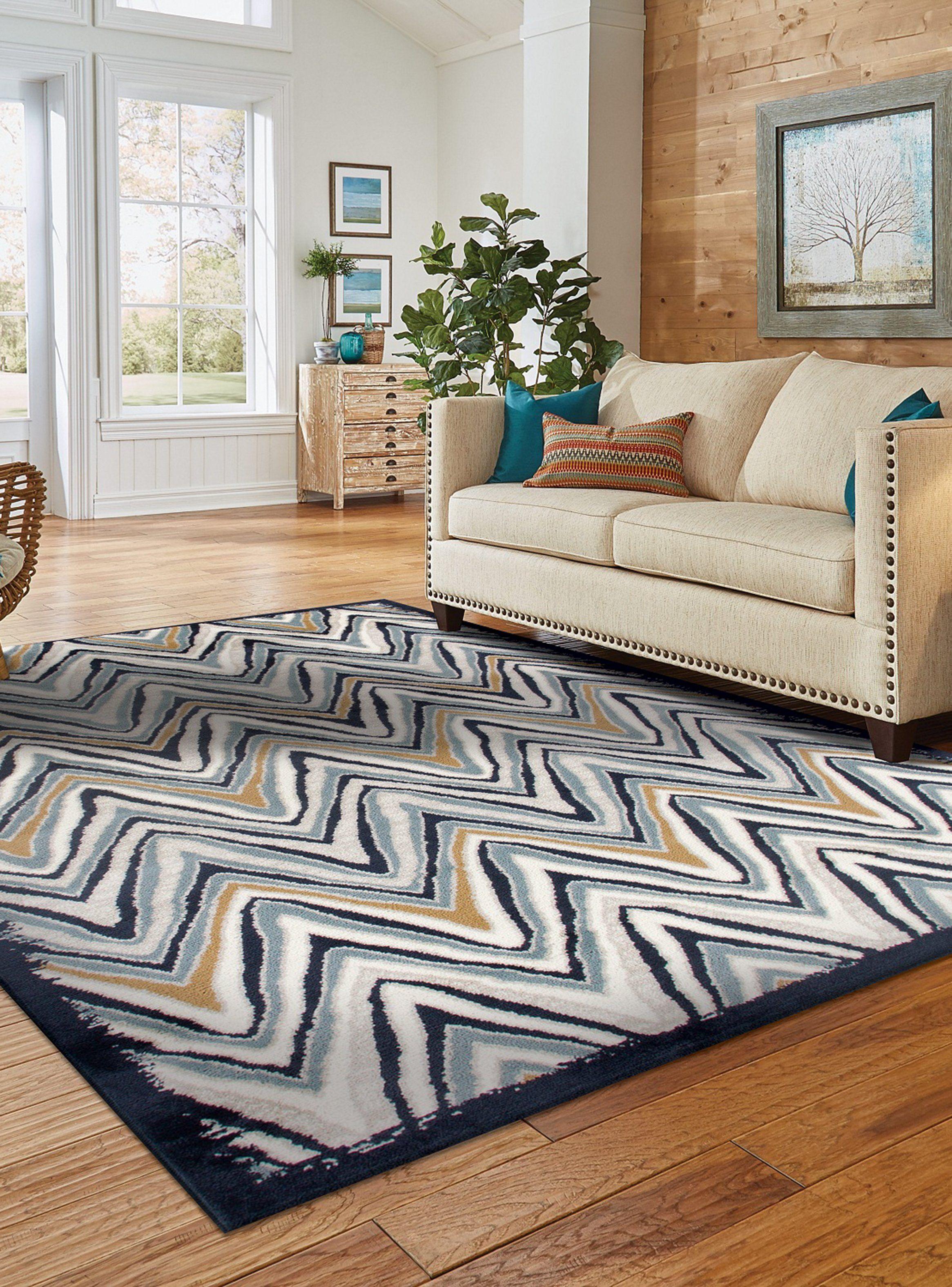 Alfombra Heatset Rainbow 200 x 285 cm Navy-2