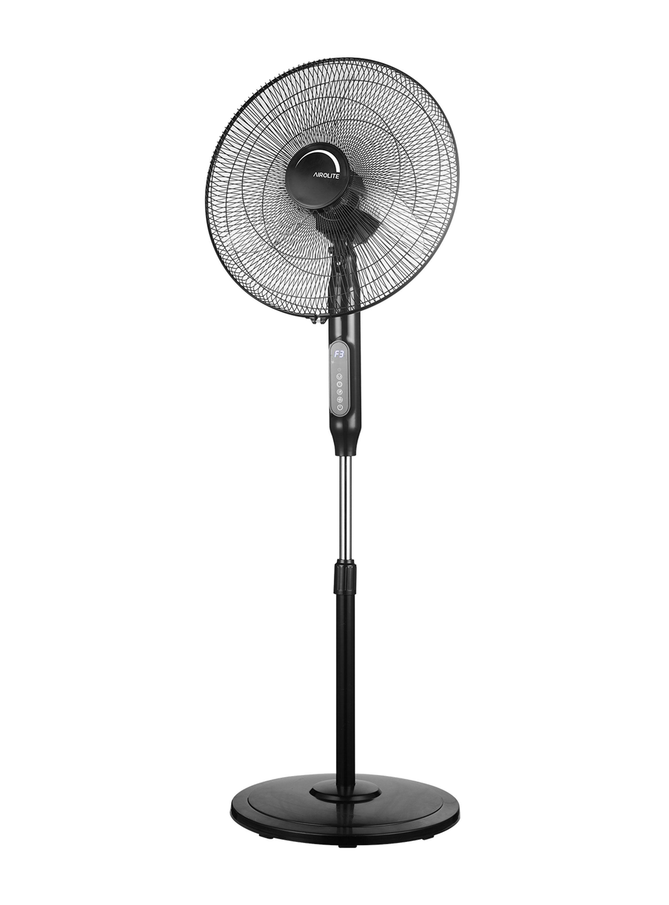 Ventilador de Pie 60W 3 Velocidades V18P8R Negro-2