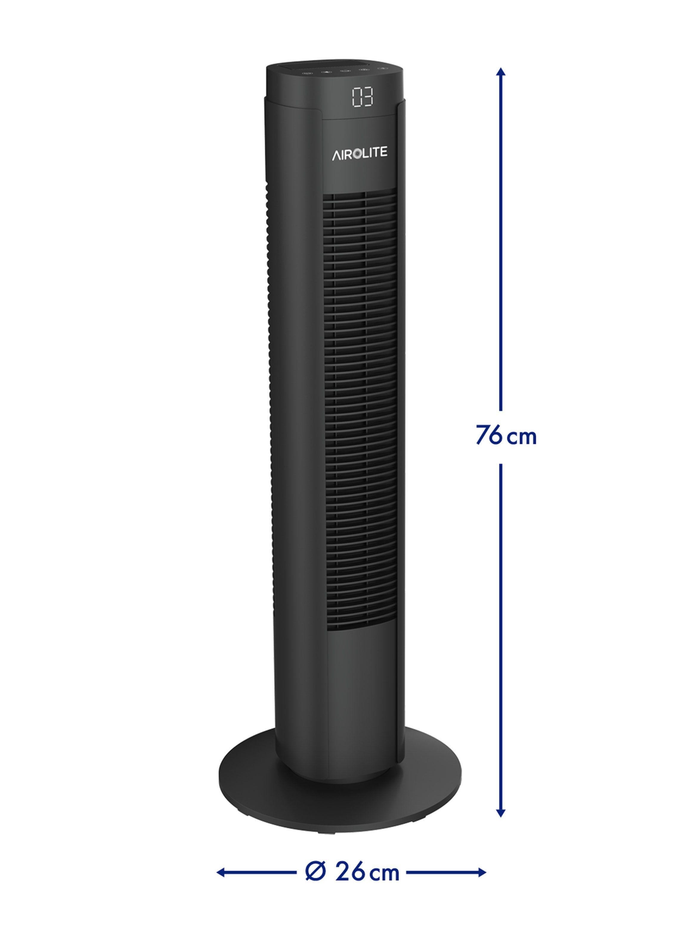 Ventilador Torre 50W 4 Velocidades VT02R Gris-1