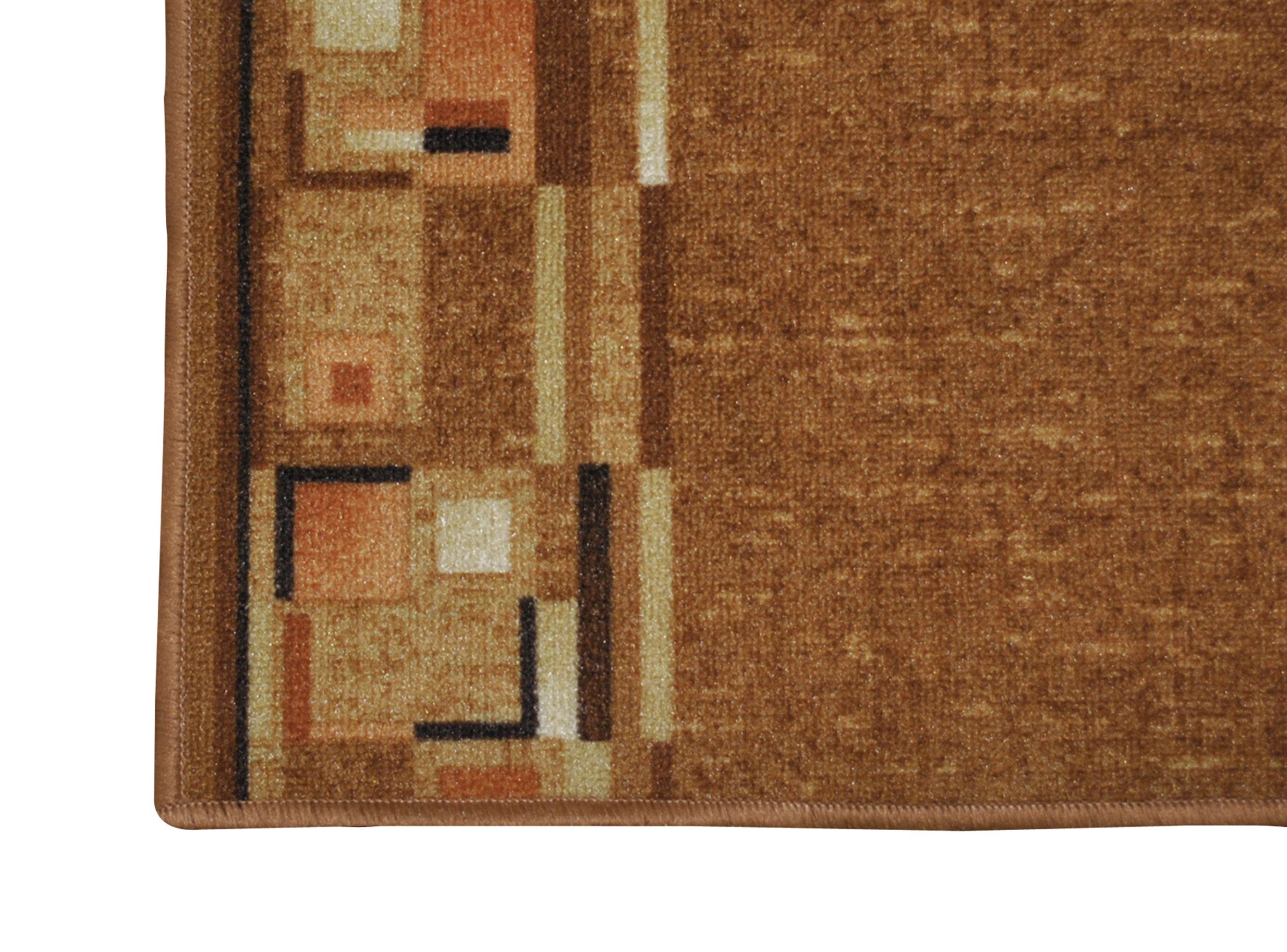 Alfombra Pasillo 67 x 180 cm Bombay Café Idetex-1