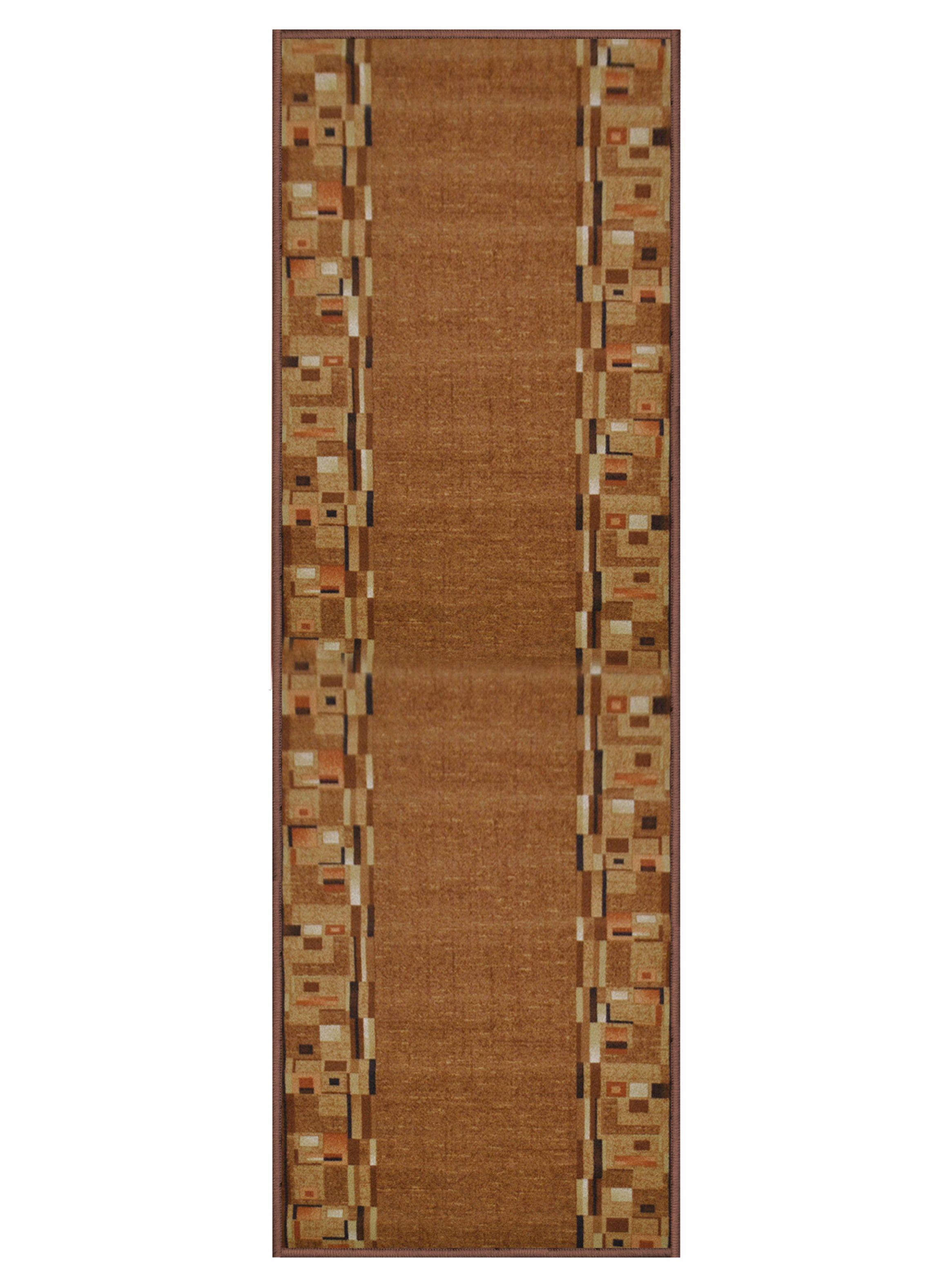 Alfombra Pasillo 67 x 180 cm Bombay Café Idetex-0