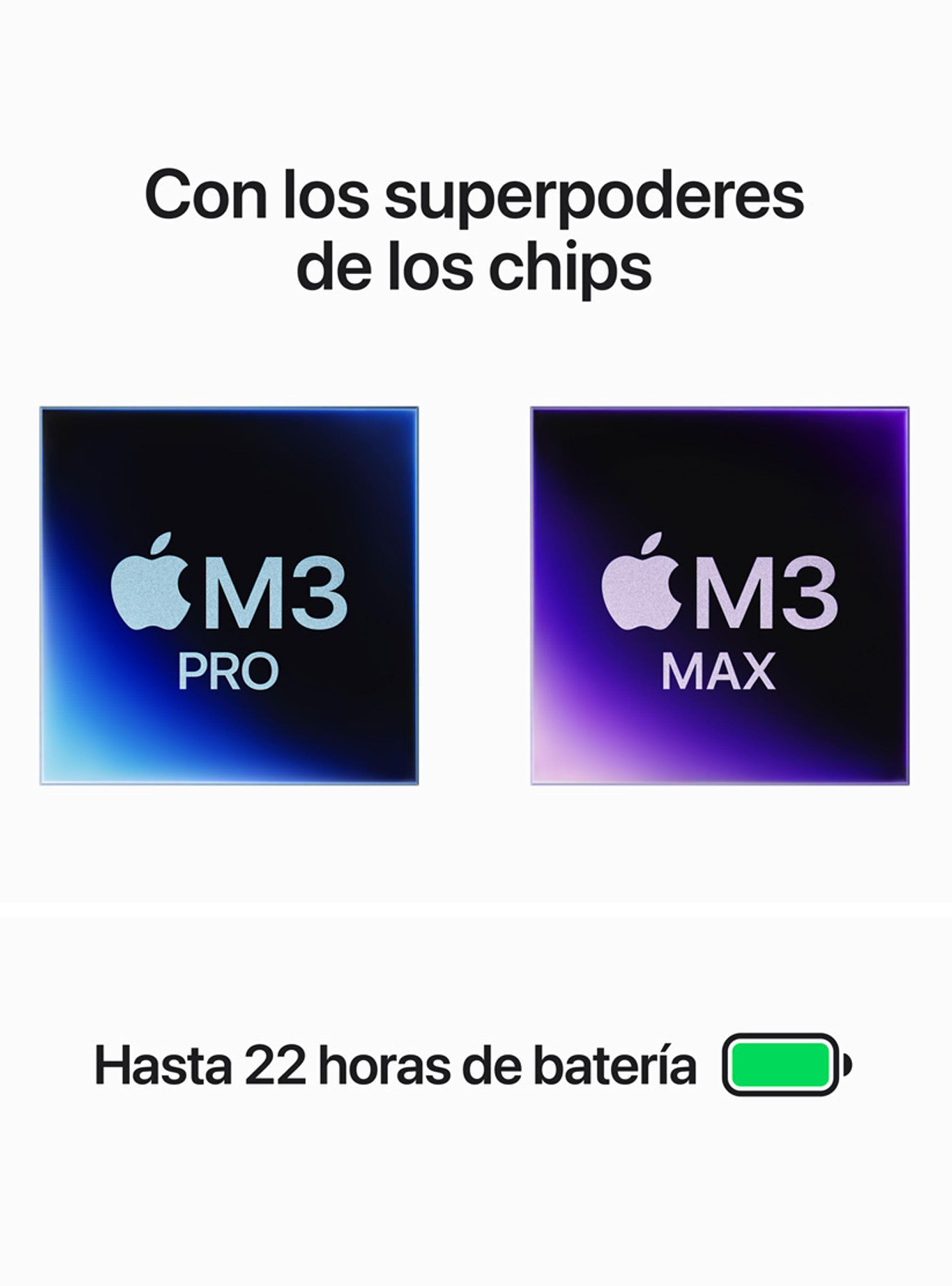Apple Macbook Pro 16 Chip M3 Pro Negro Espacial-6