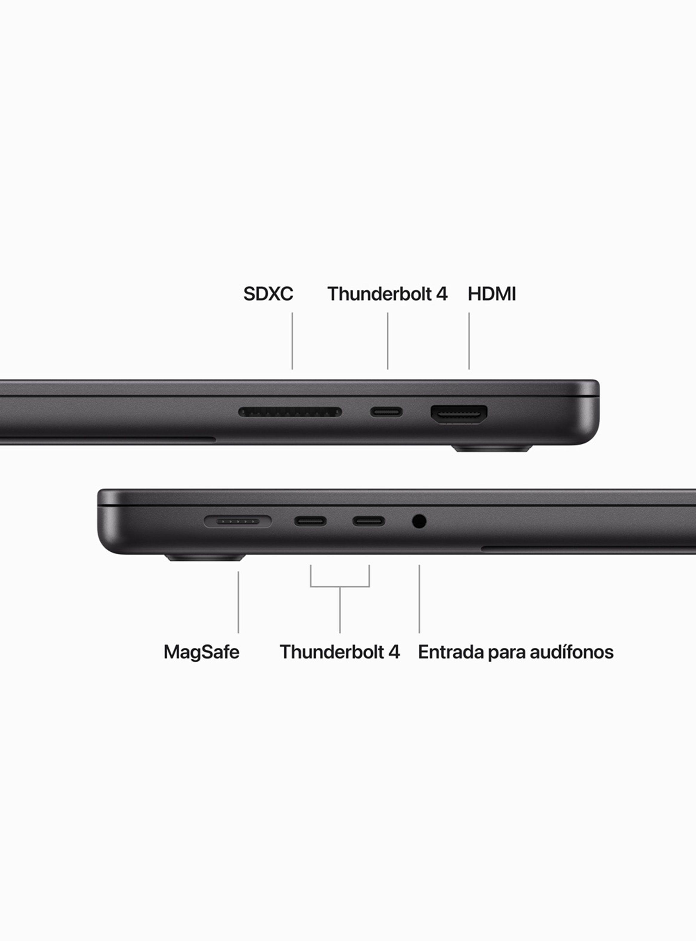 Apple Macbook Pro 16 Chip M3 Pro Negro Espacial-3