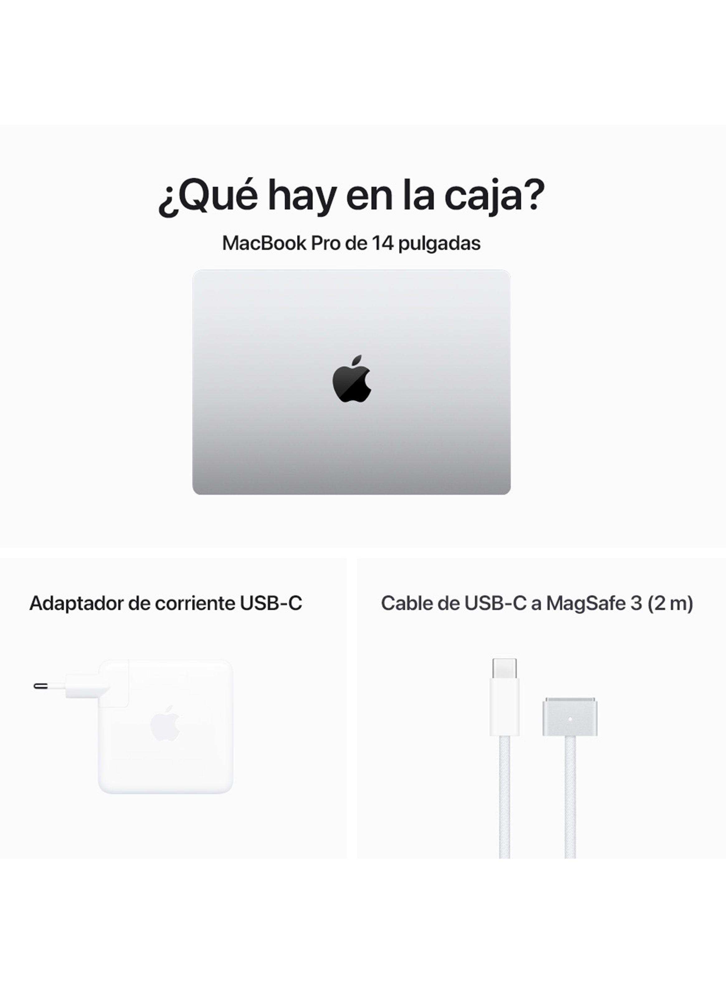 Apple MacBook Pro 14 Chip M3 Color Plata-3