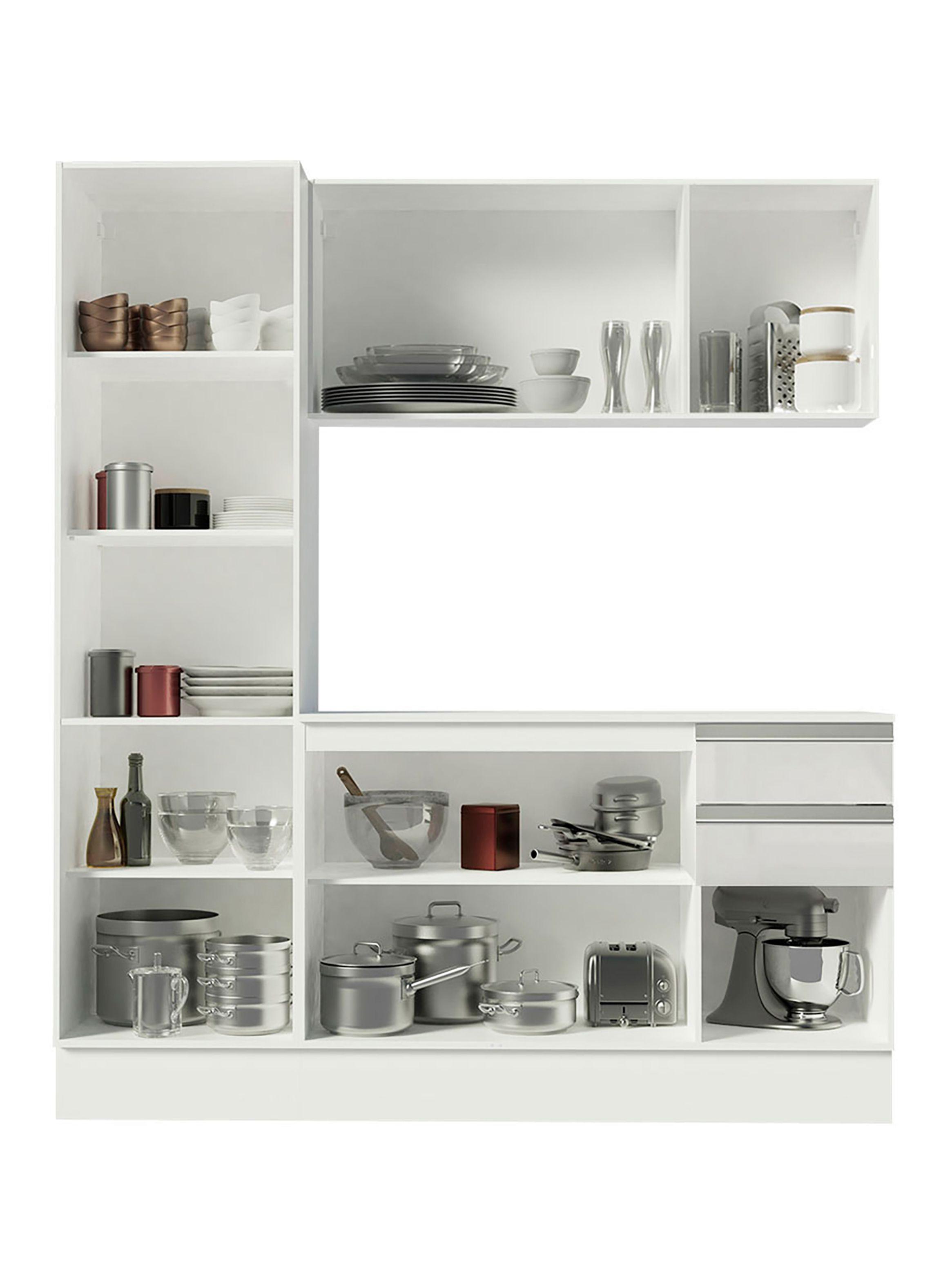 Kit Cocina Premium Smart 8 Puertas 2 Cajones-2