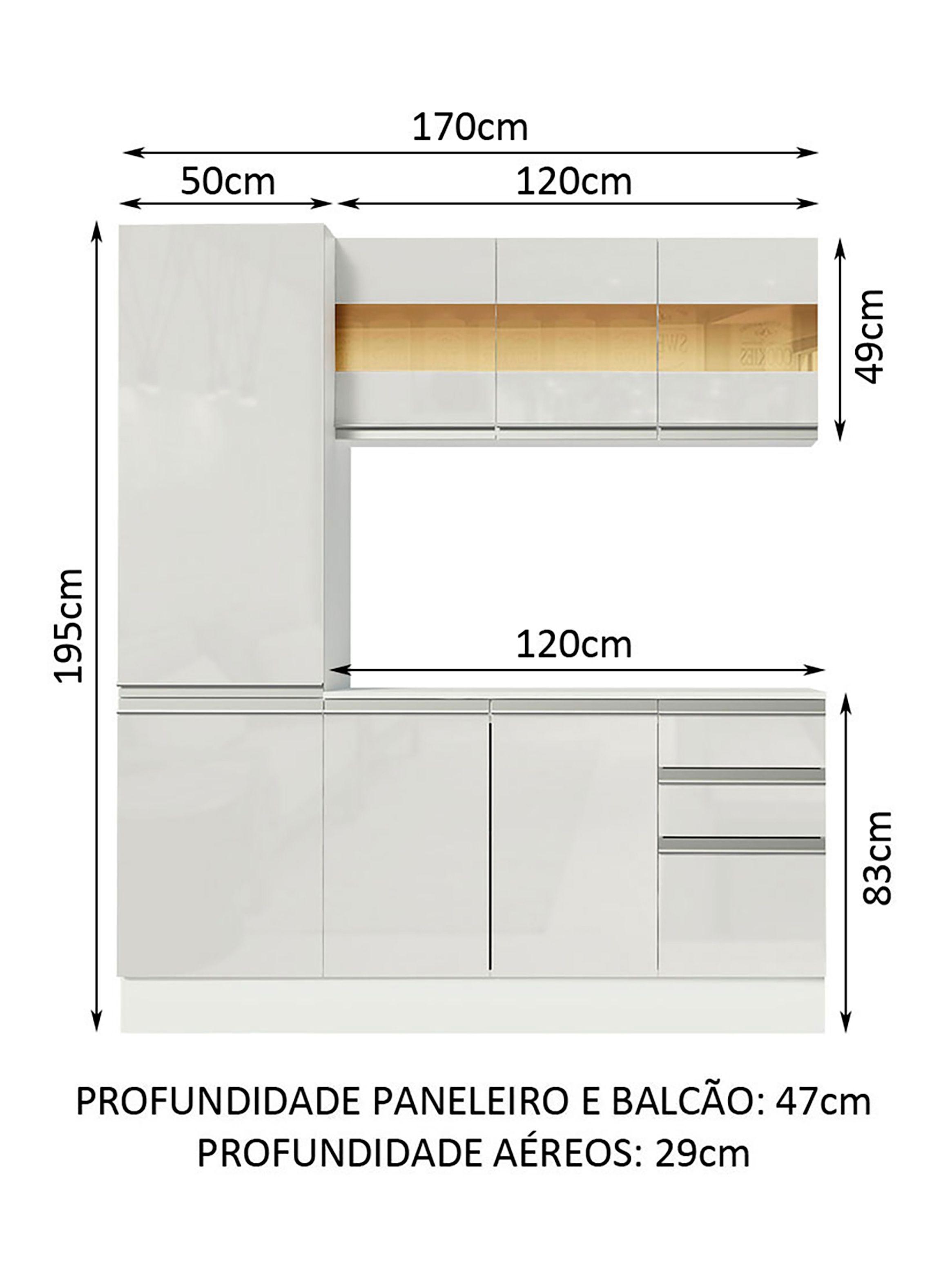 Kit Cocina Premium Smart 8 Puertas 2 Cajones-1