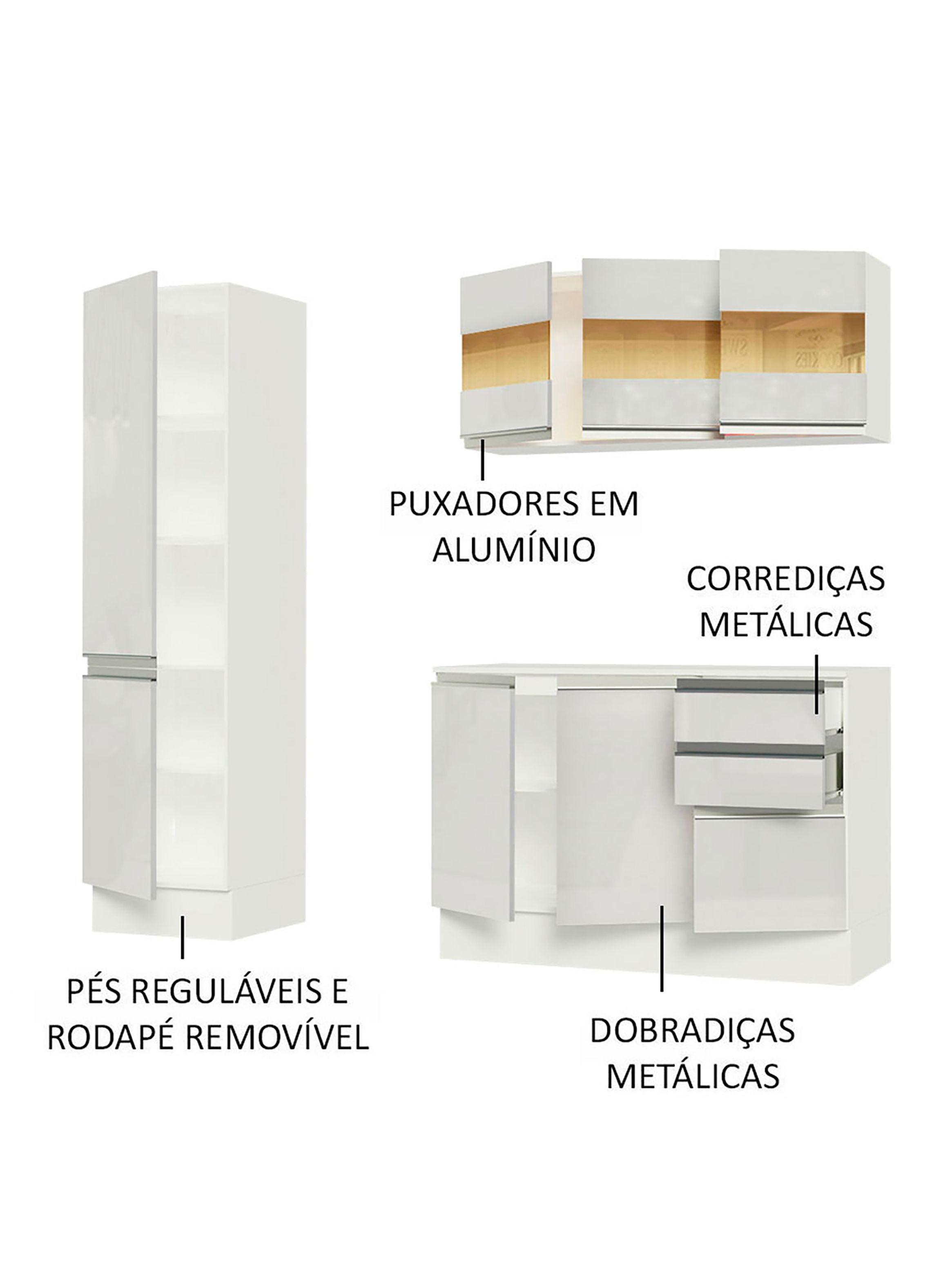 Kit Cocina Premium Smart 8 Puertas 2 Cajones-3
