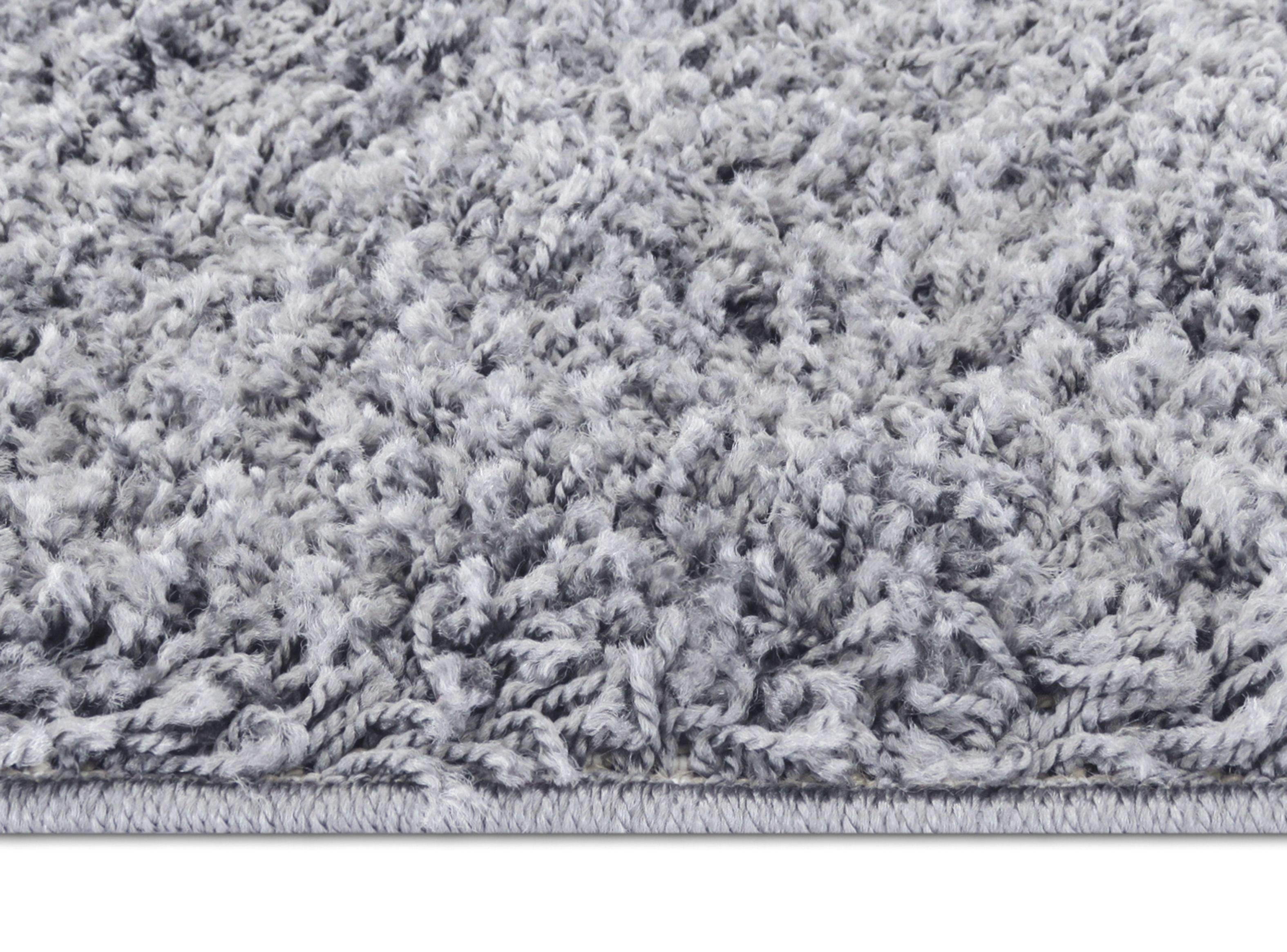 Alfombra Shaggy Lisa 150 x 200 Gris Idetex-1