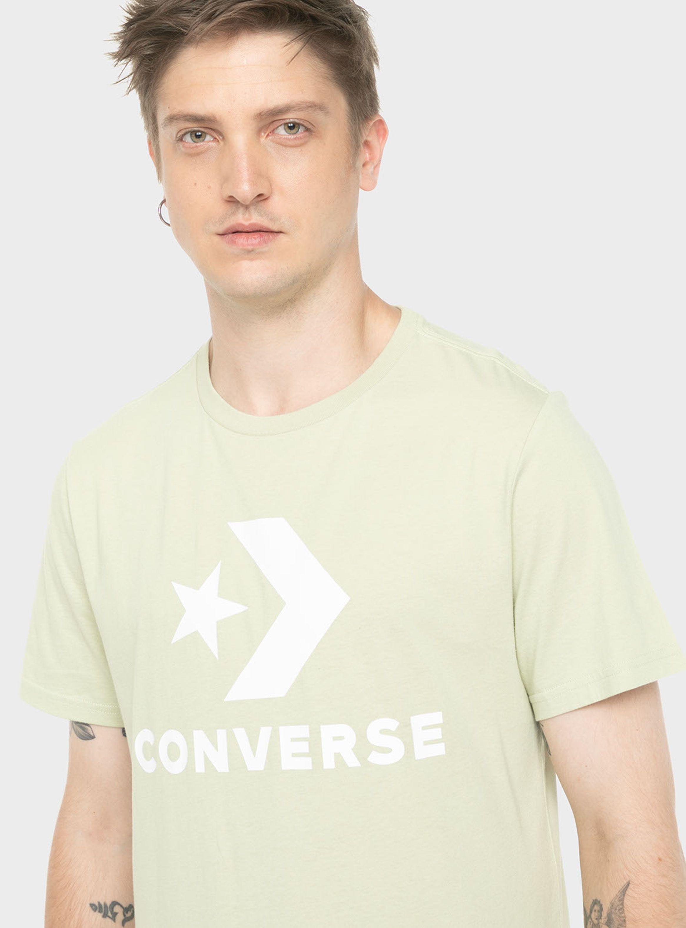 Polera Star Chevron Tee Olive Aura-2