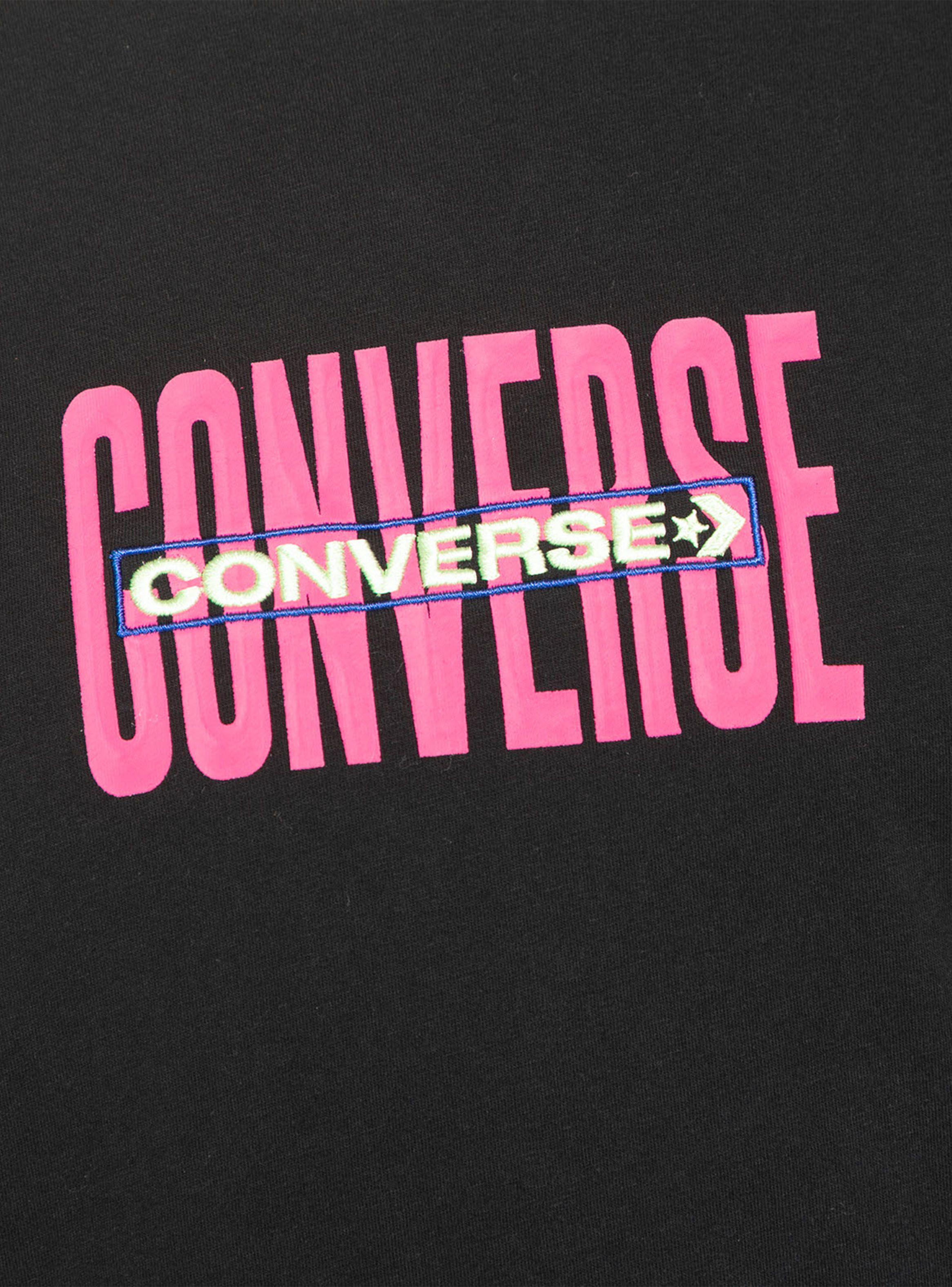Polera MC Print Logo Doble Pink-3