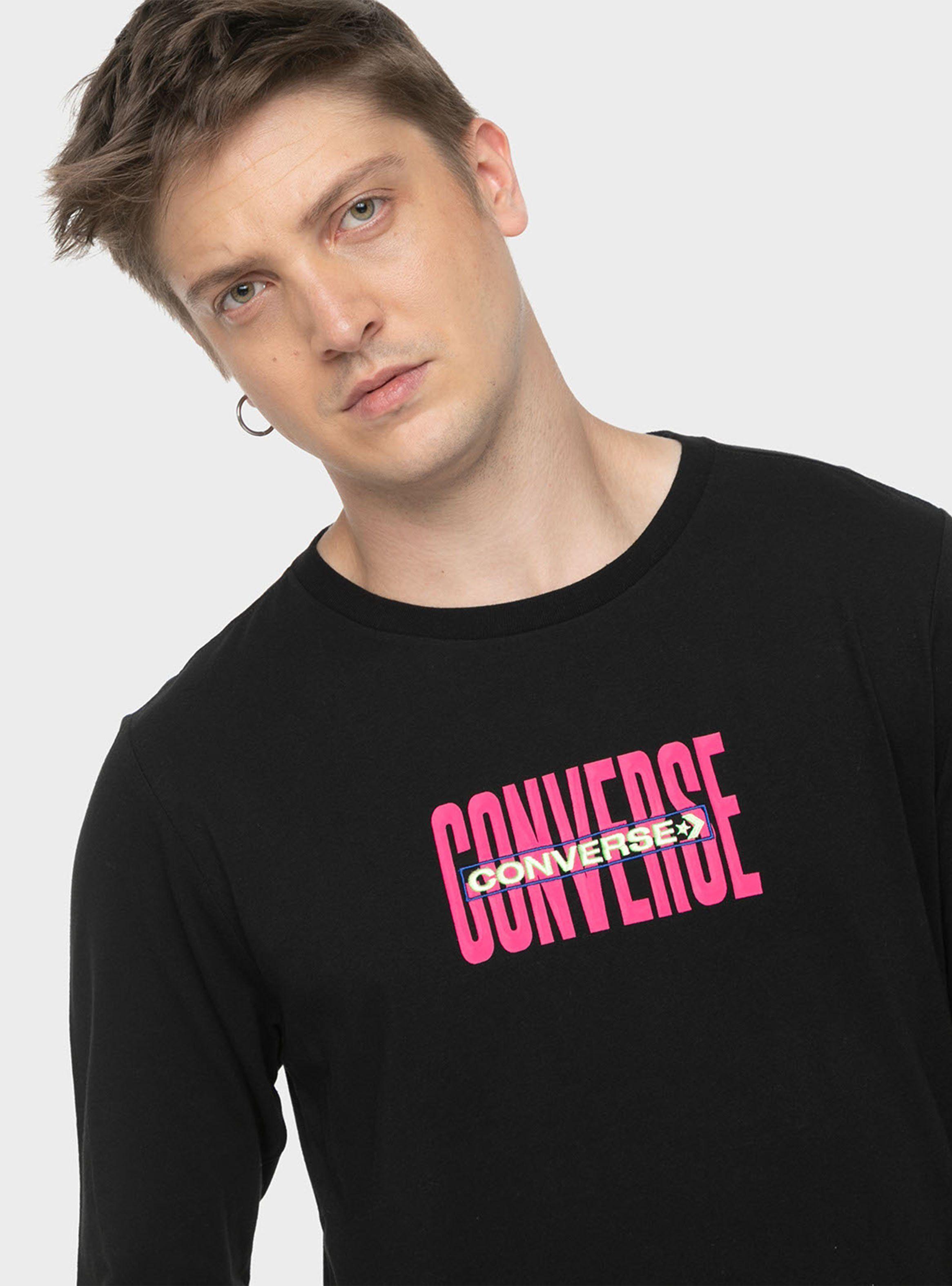 Polera MC Print Logo Doble Pink-2