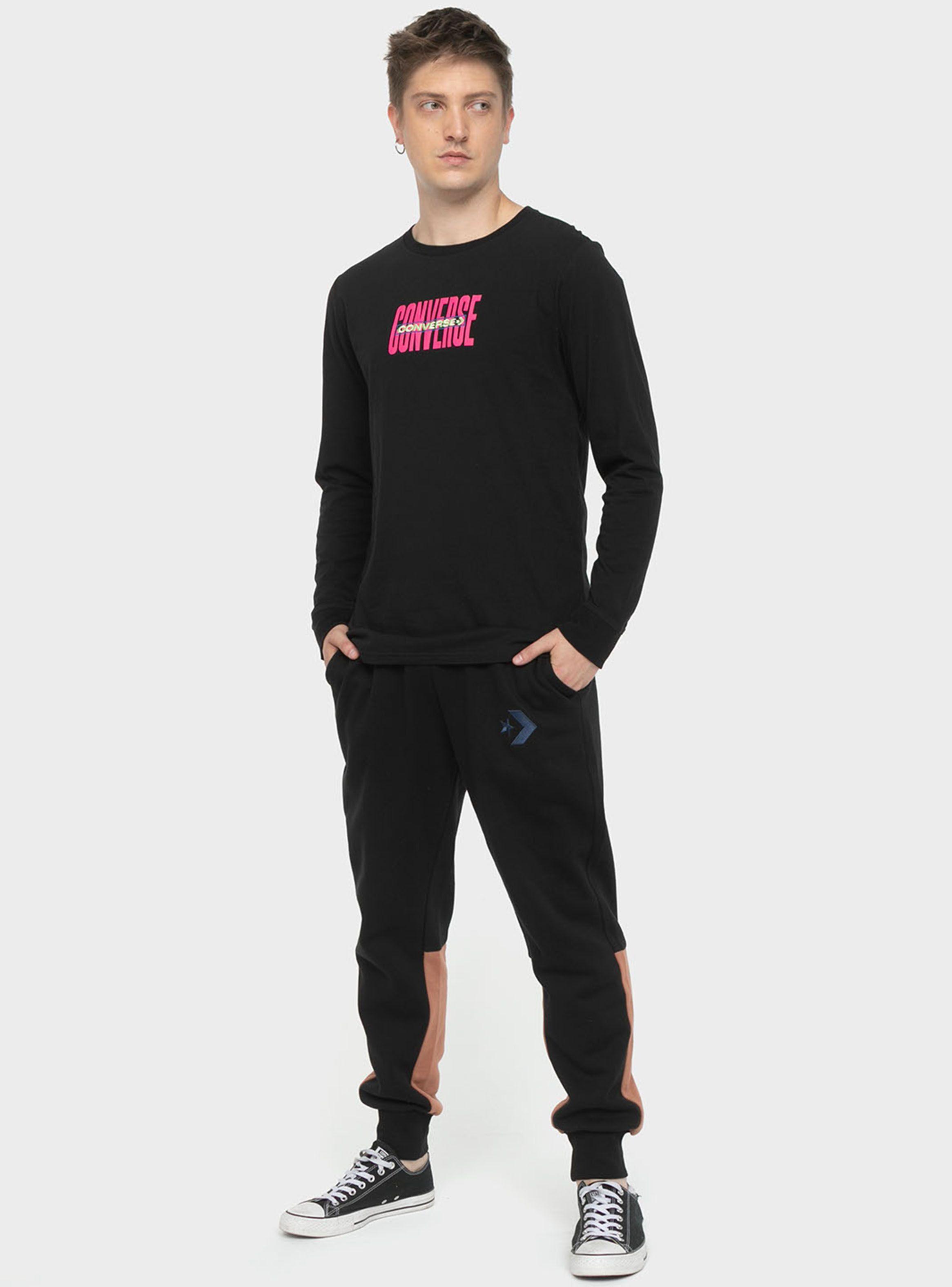 Polera MC Print Logo Doble Pink-4