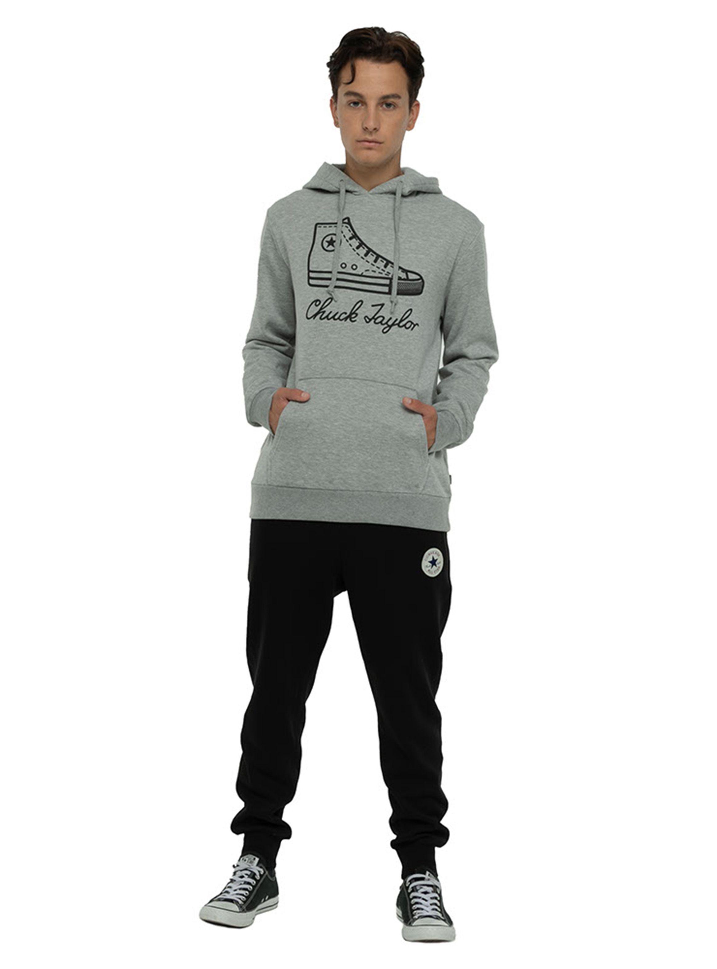 Polerón Hoddie Chuck Taylor Gris-3