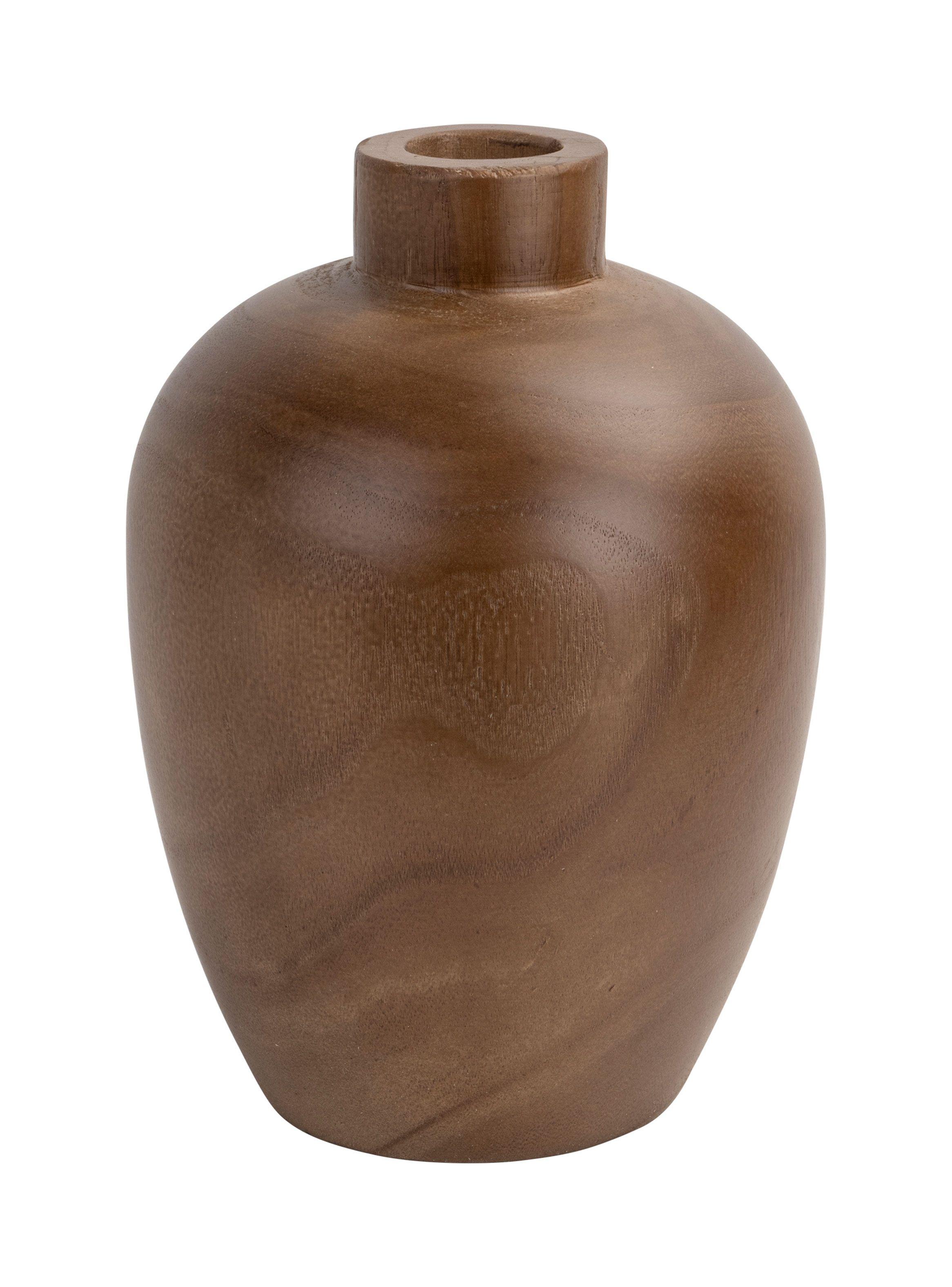 Jarrón Madera 30 cm-0