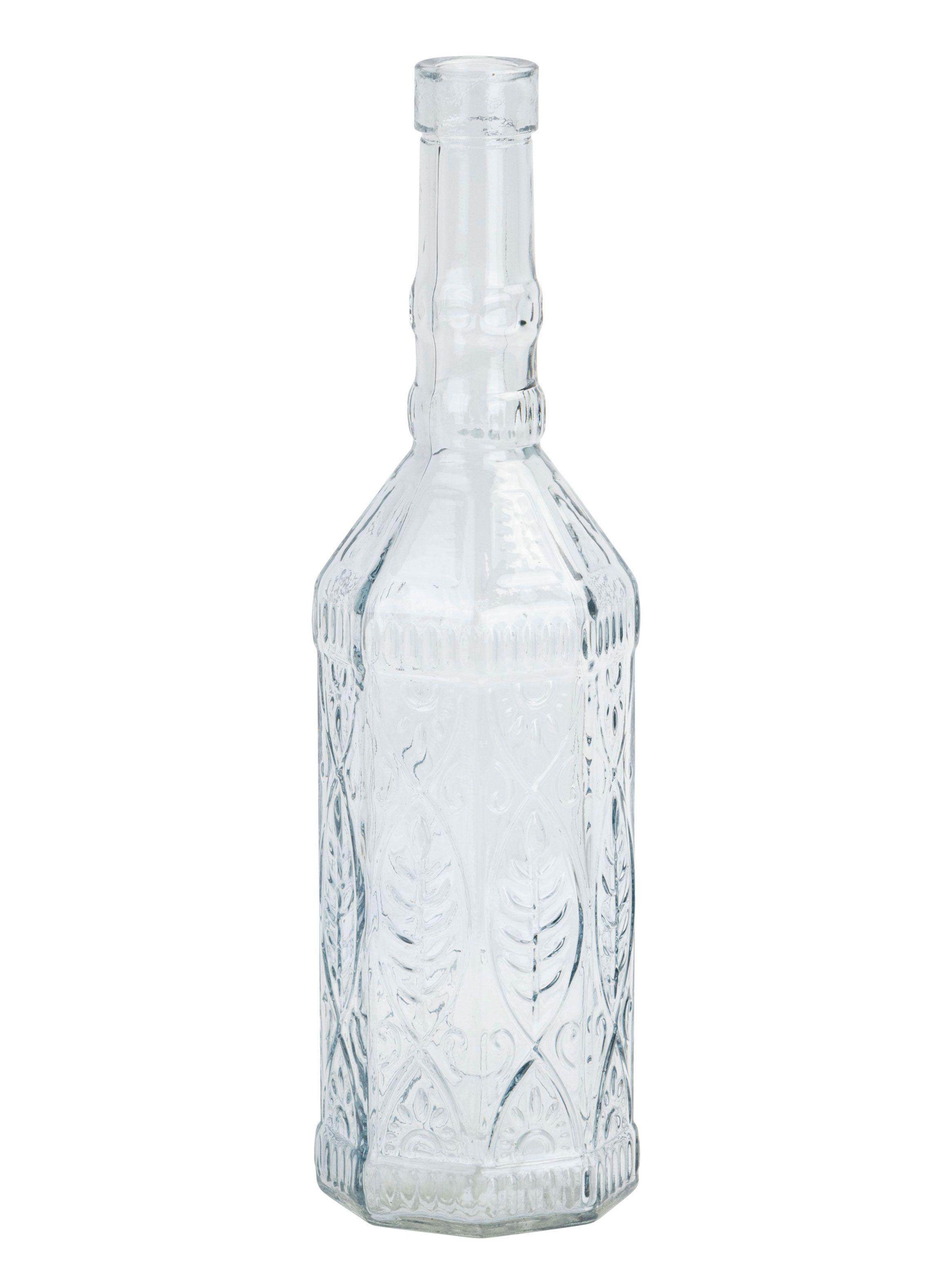 Botella Decorativa Celeste-1