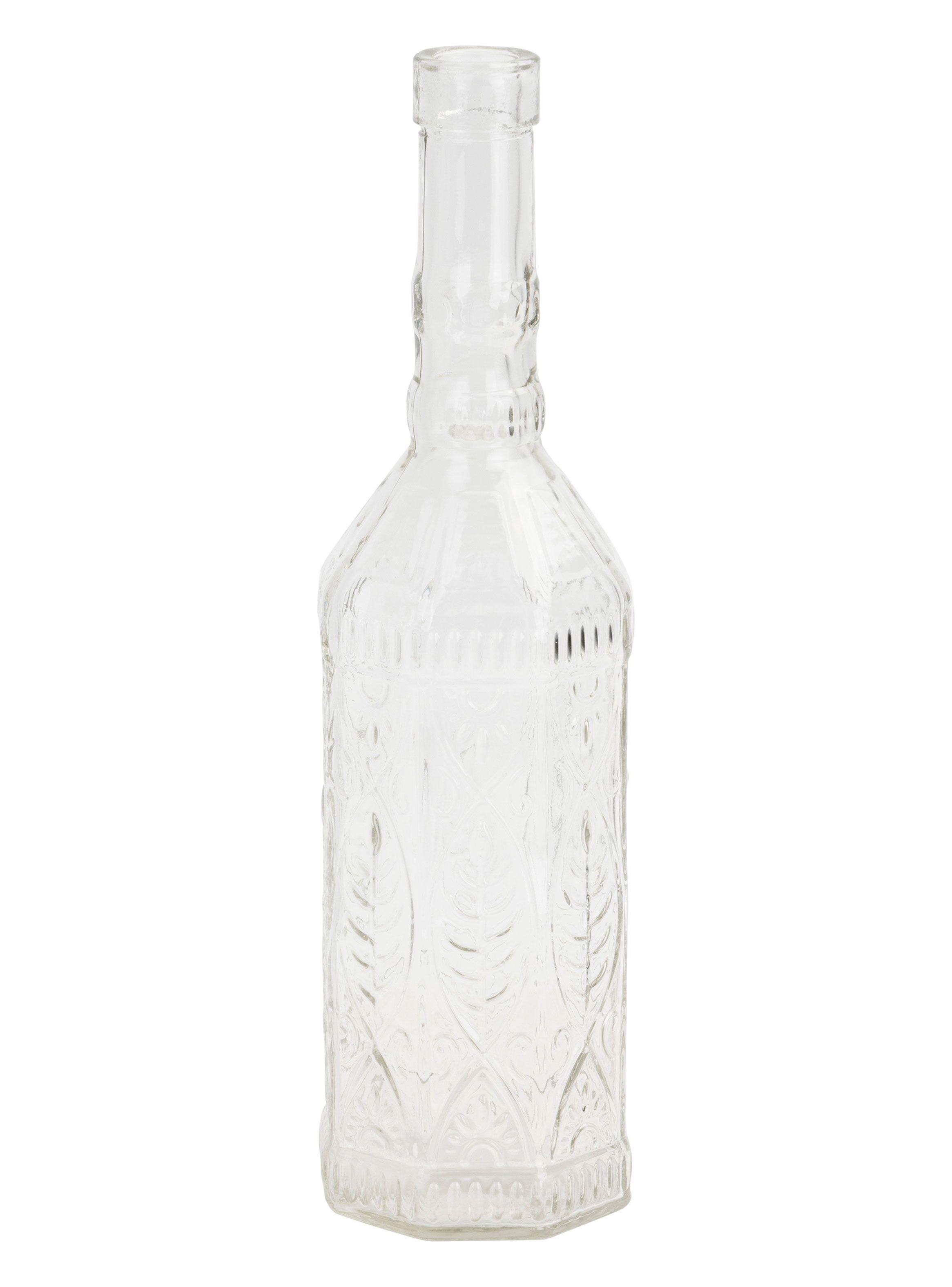 Botella Decorativa Vidrio-0