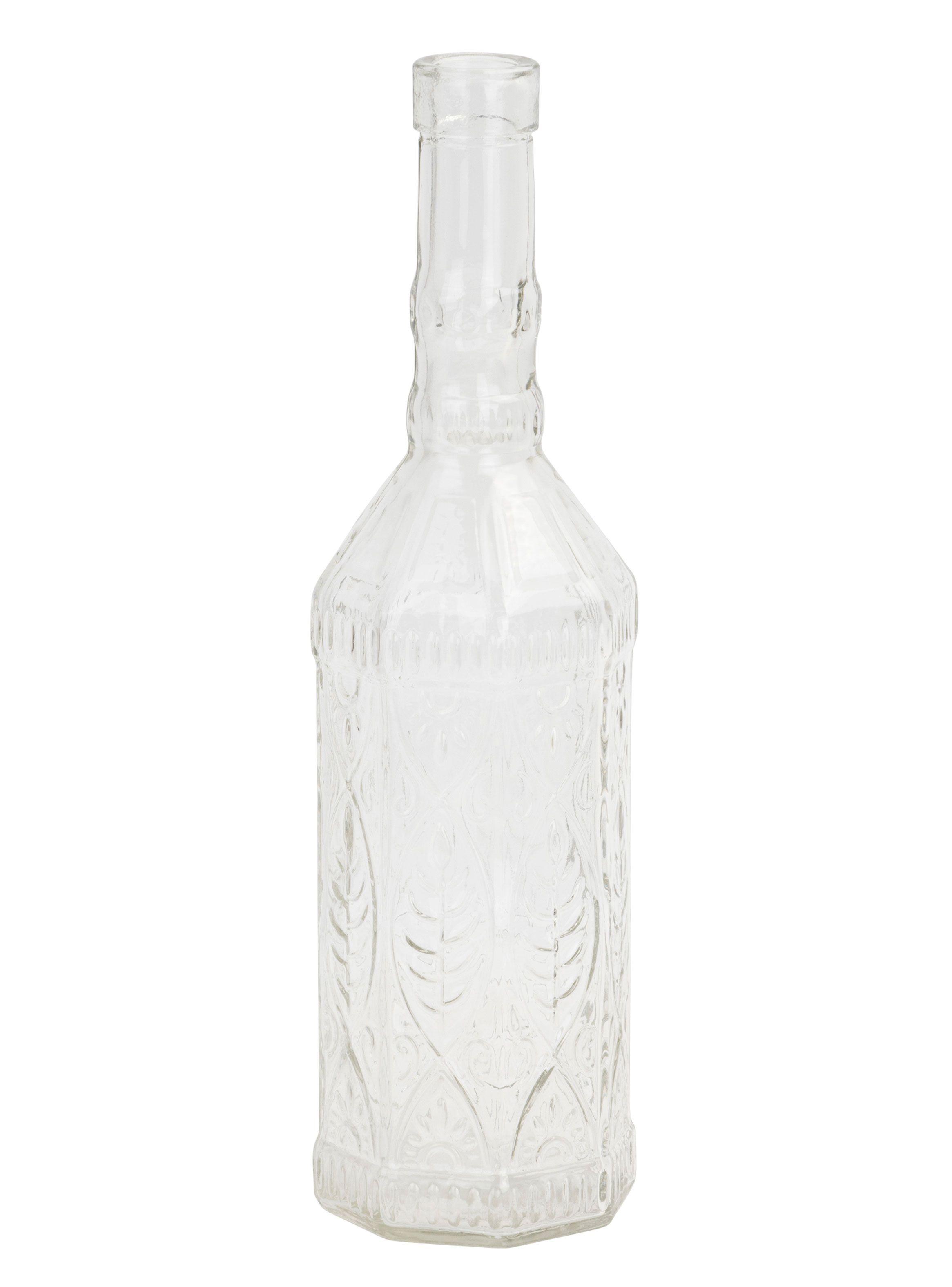 Botella Decorativa Vidrio-1