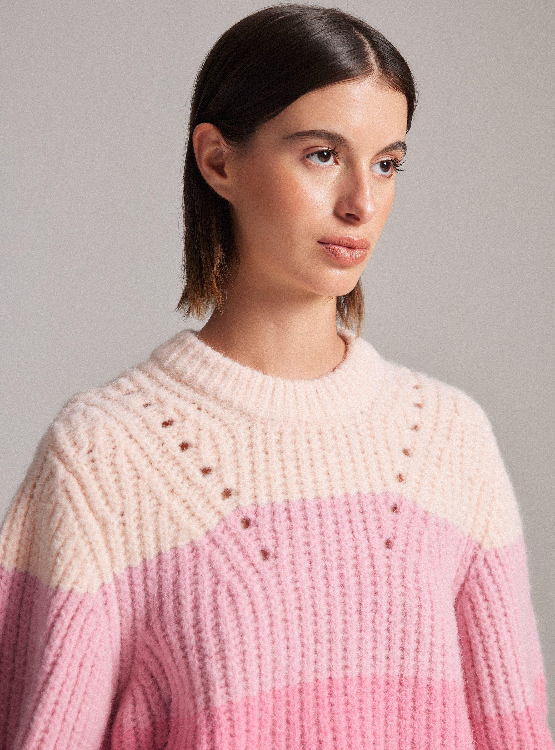 Sweater Rayado con Lana y Alpaca Limited Edition-2