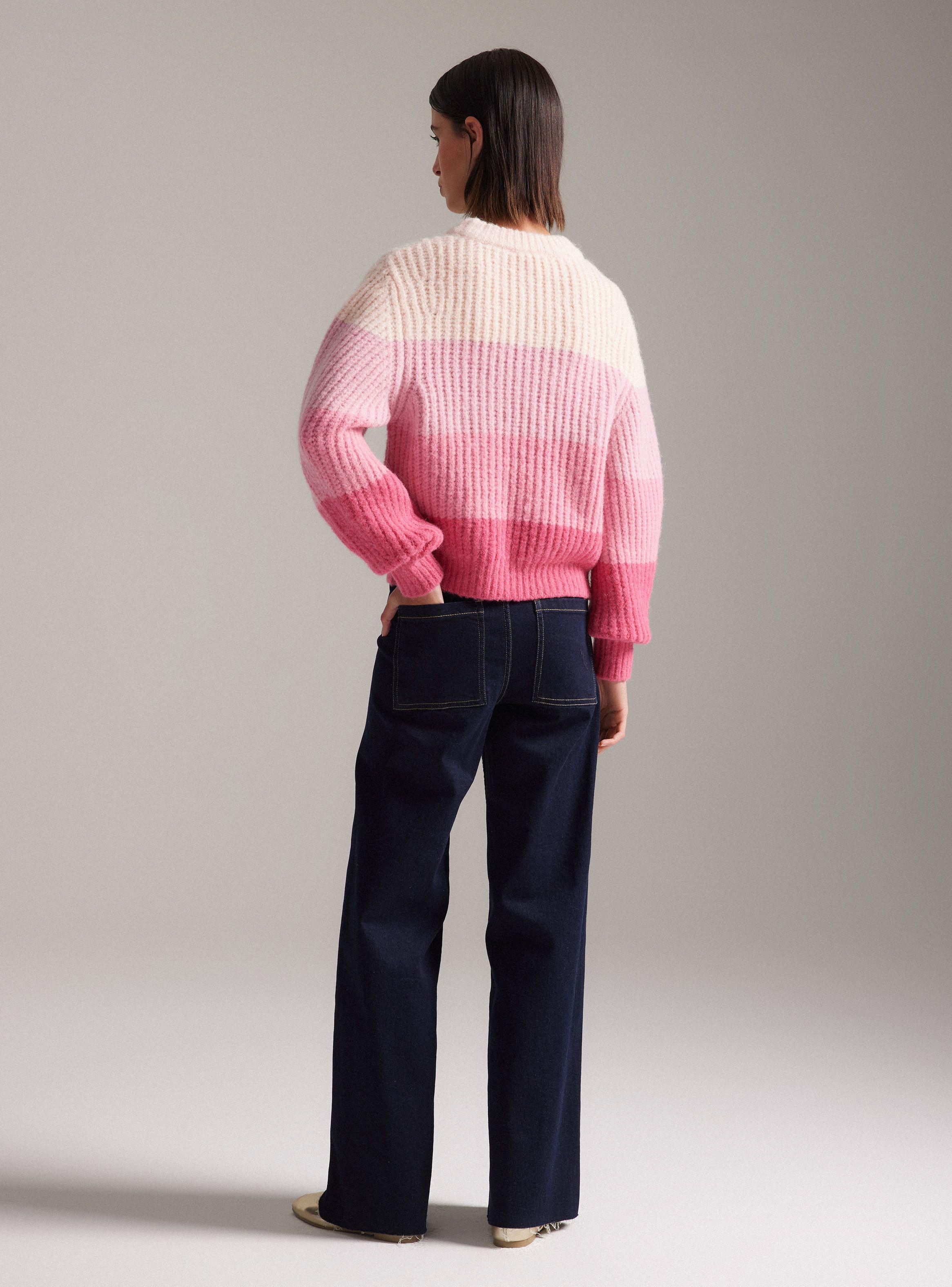 Sweater Rayado con Lana y Alpaca Limited Edition-5