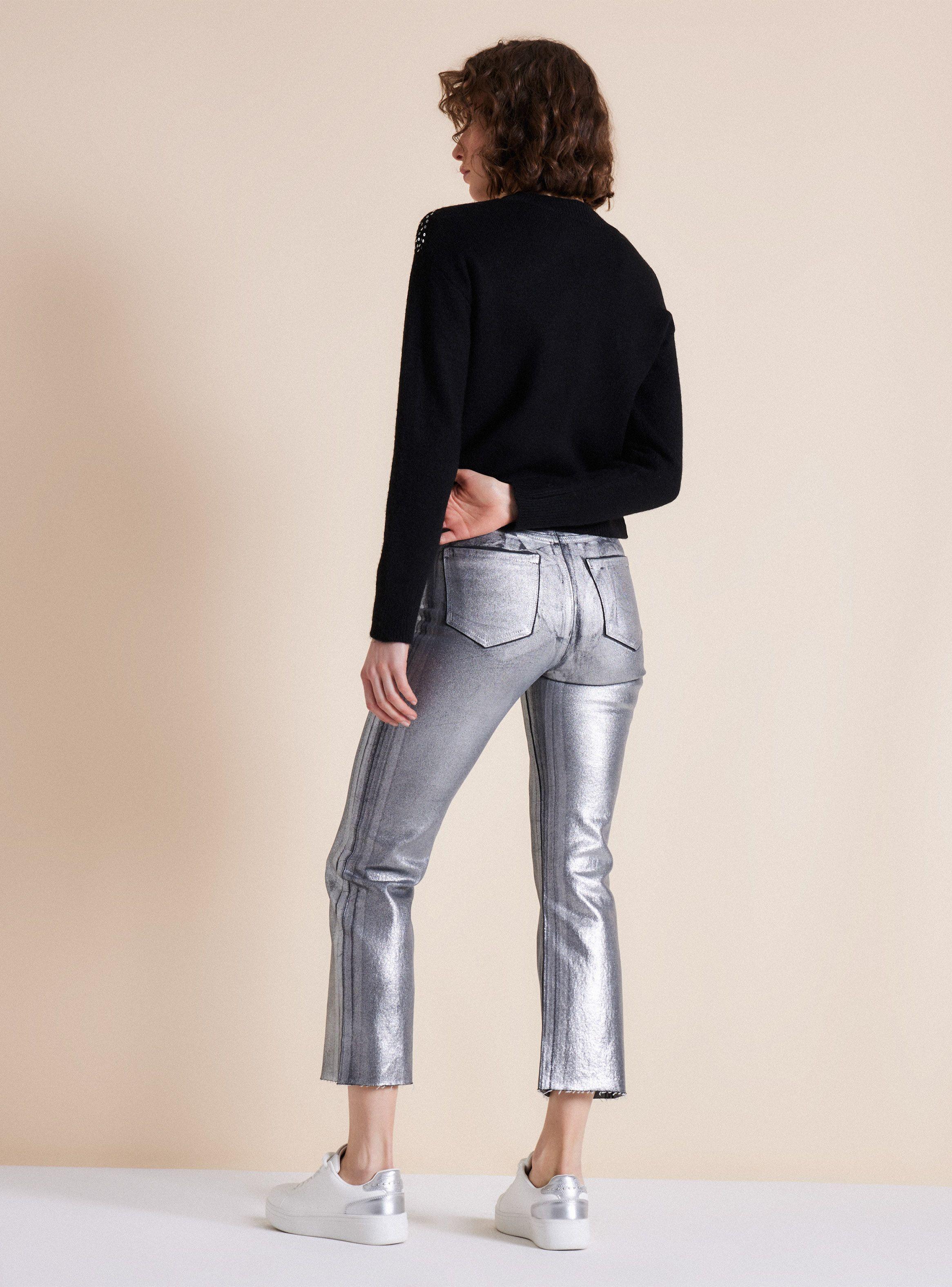 Sweater Aplicación Lentejuelas en Cuerpo-5