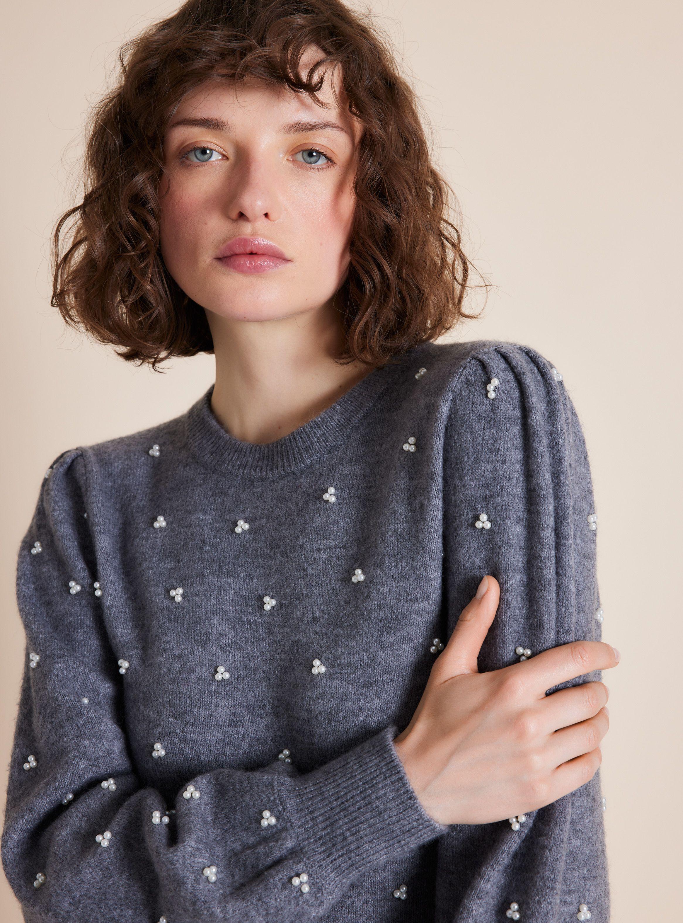 Sweater Aplicación Perlas-2