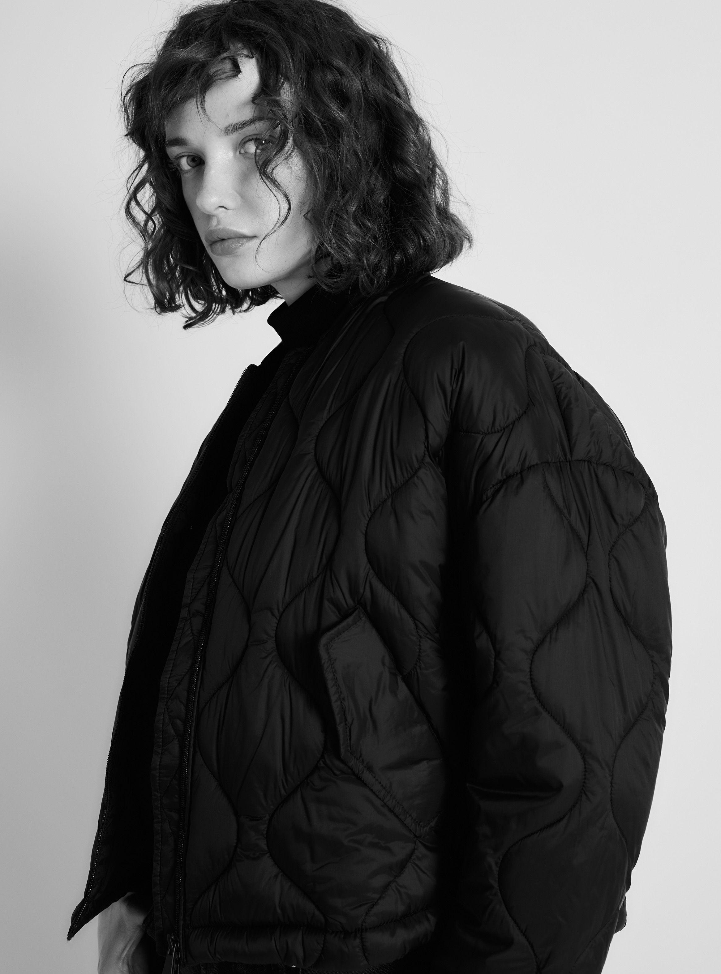 Chaqueta Bomber Acolchada-2