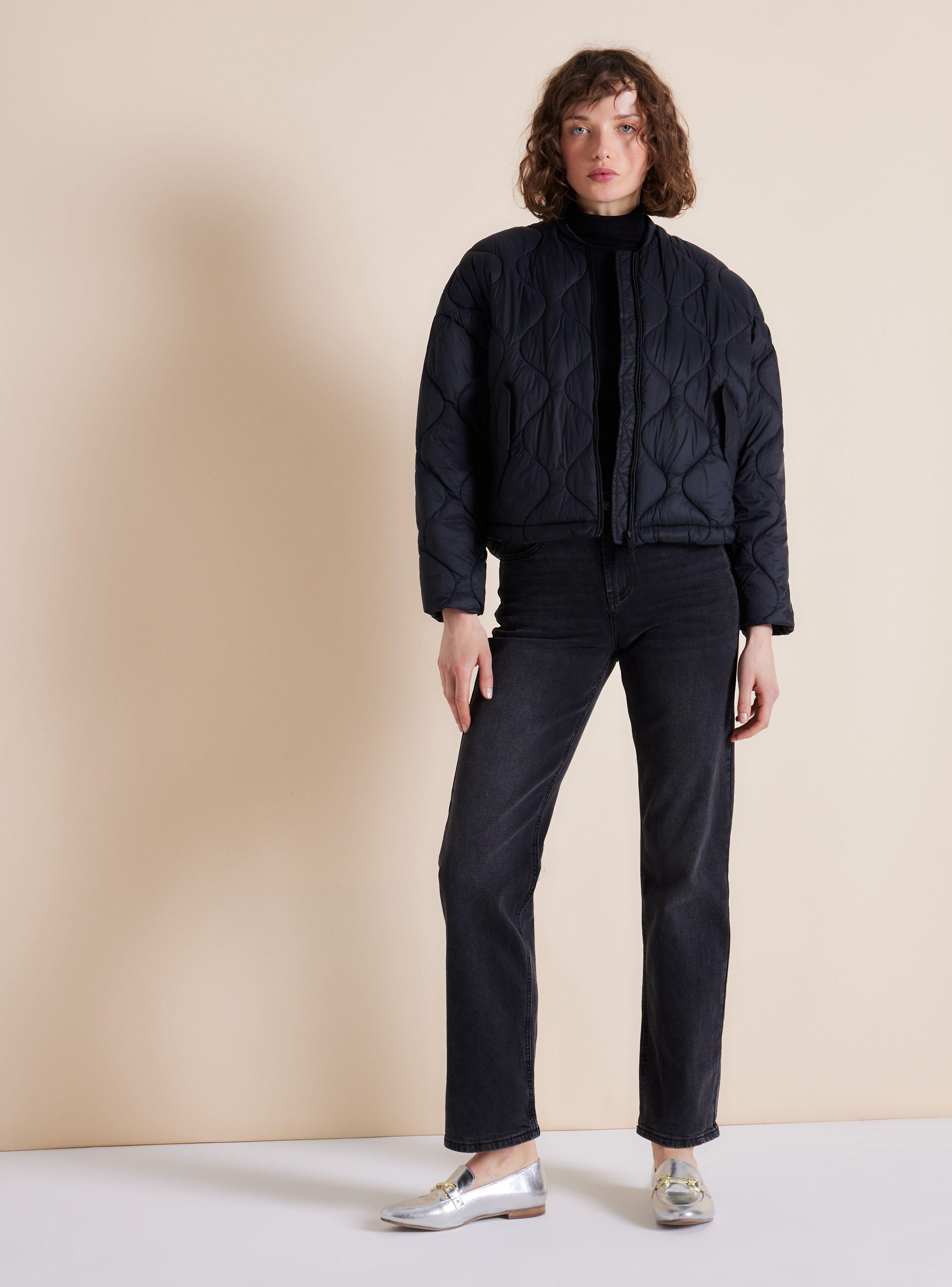 Chaqueta Bomber Acolchada-4