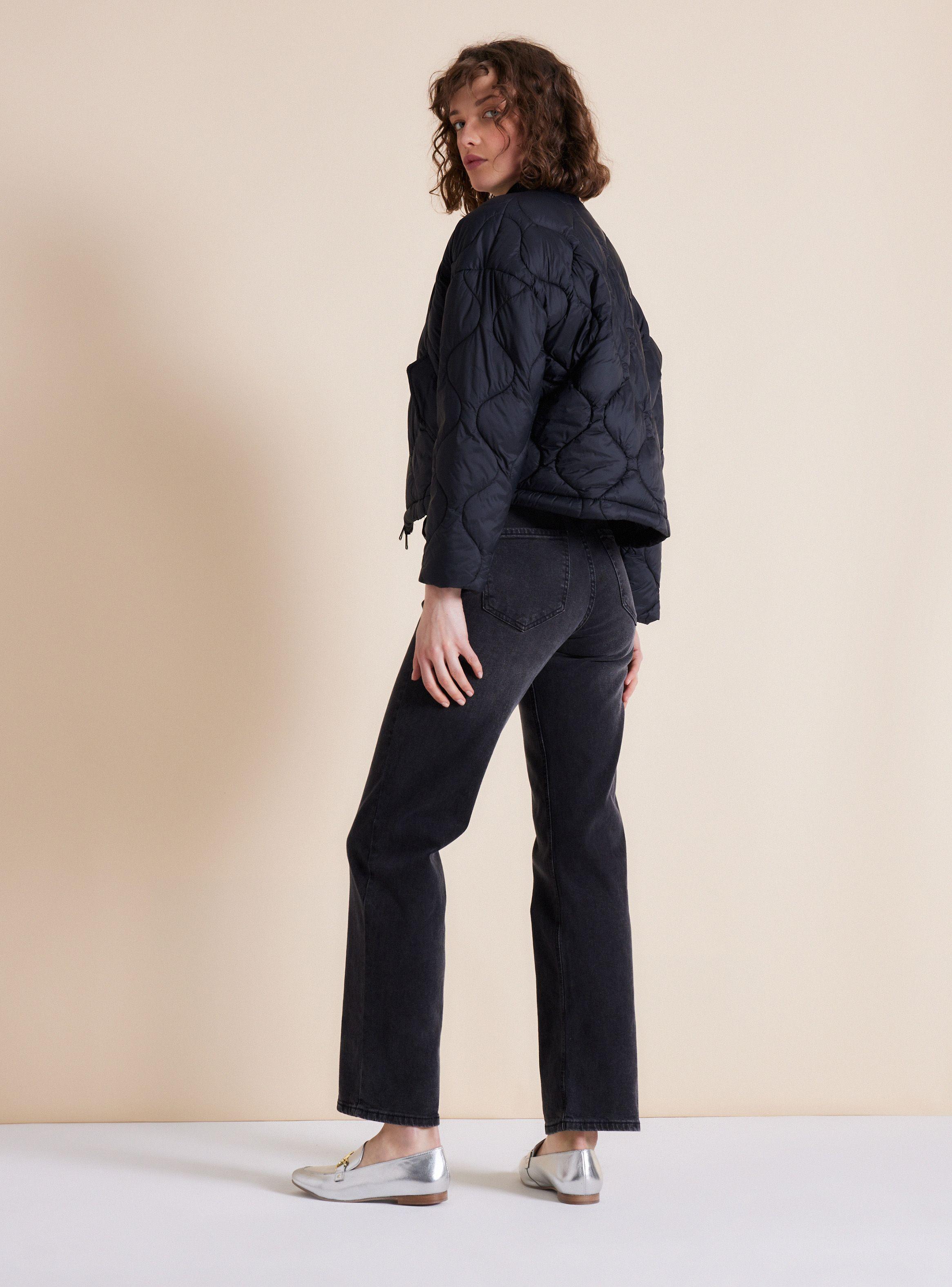 Chaqueta Bomber Acolchada-5