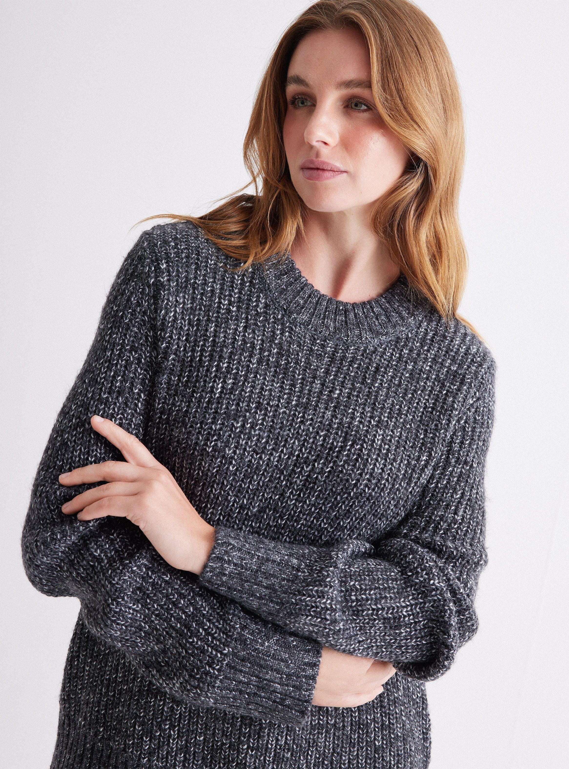Sweater Melange Con Lana-2