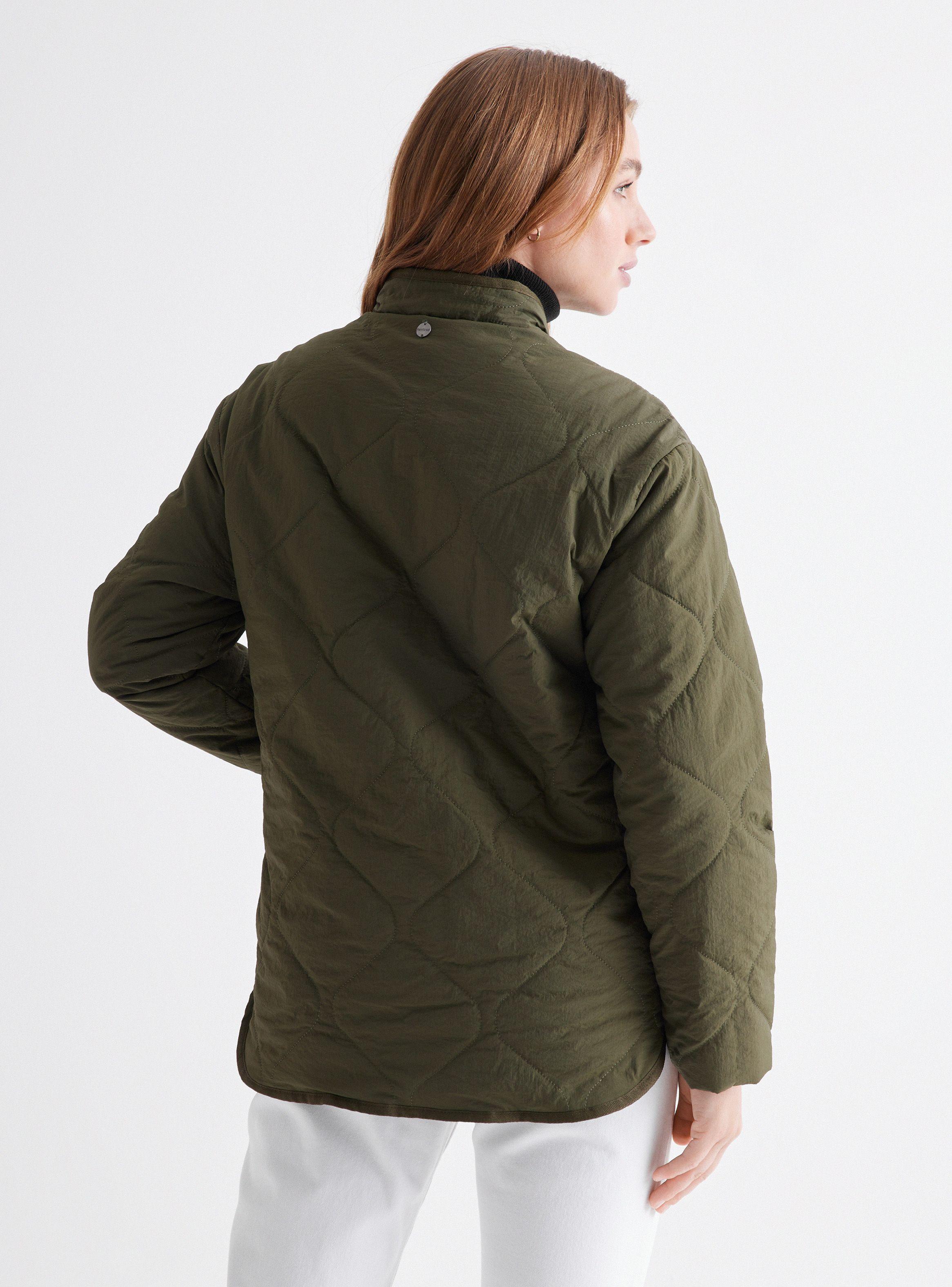 Parka Quilted Cuello Redondo-1