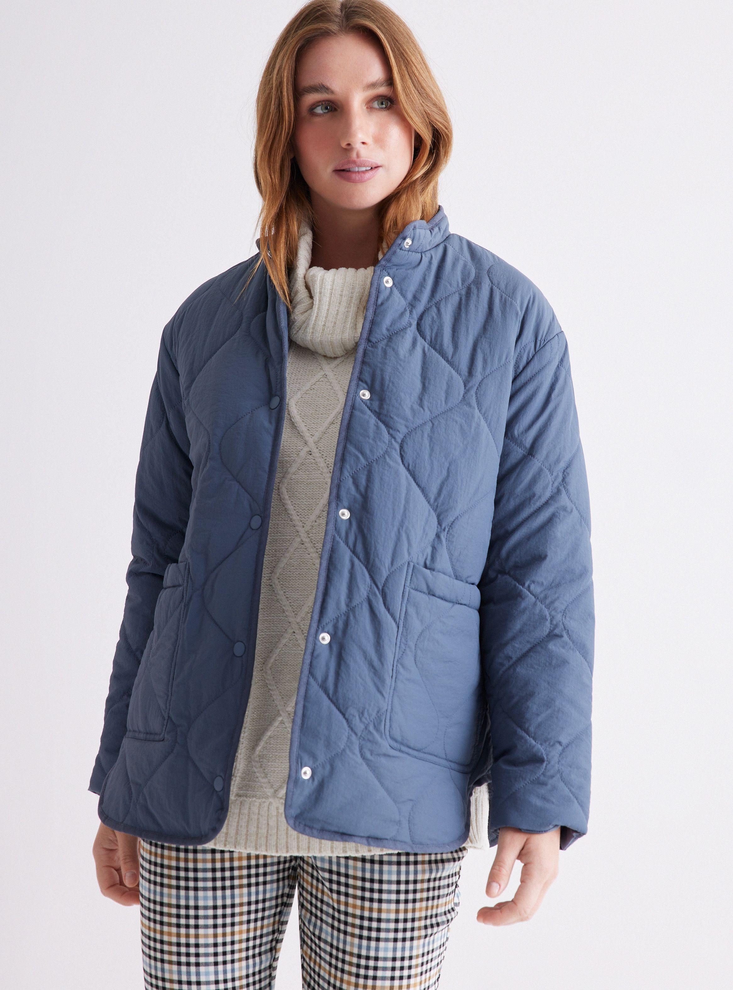 Parka Quilted Cuello Redondo-0