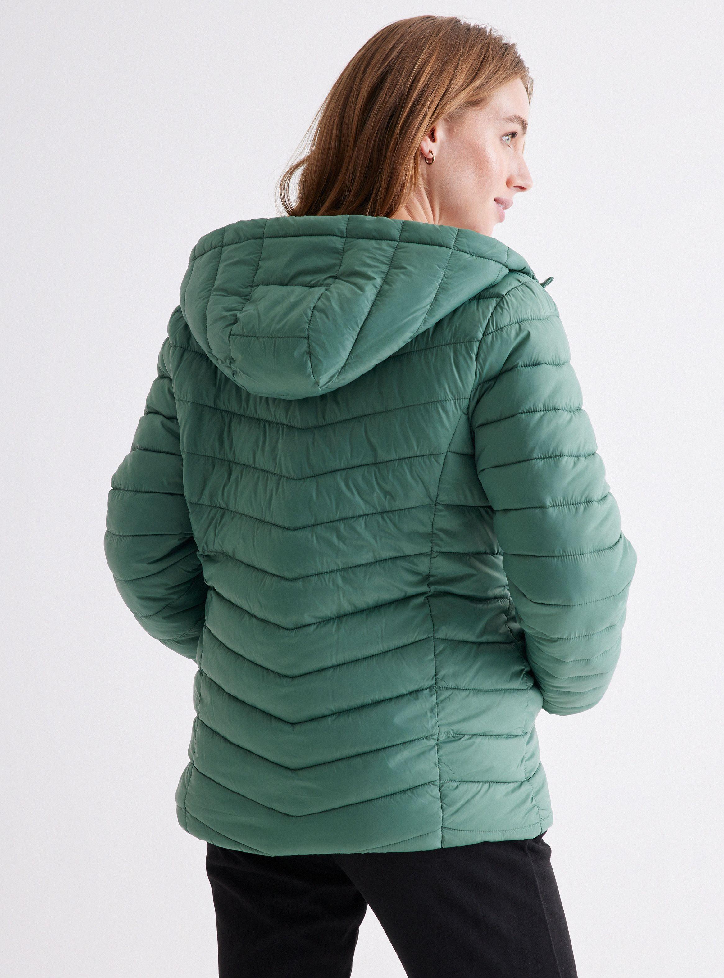 Parka con Capucha y Bolsillos-1