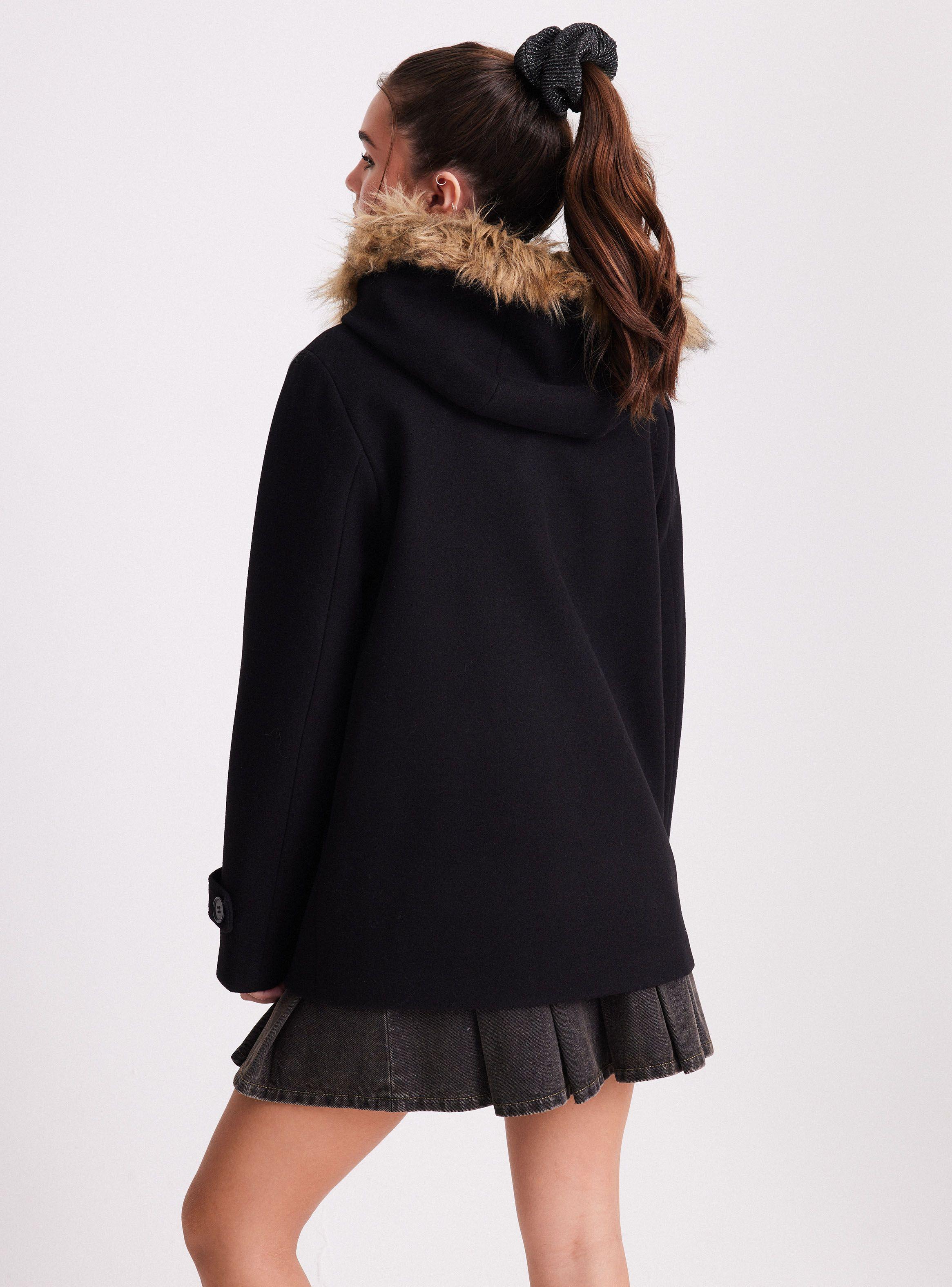 Abrigo Montgomery con Gorro-1