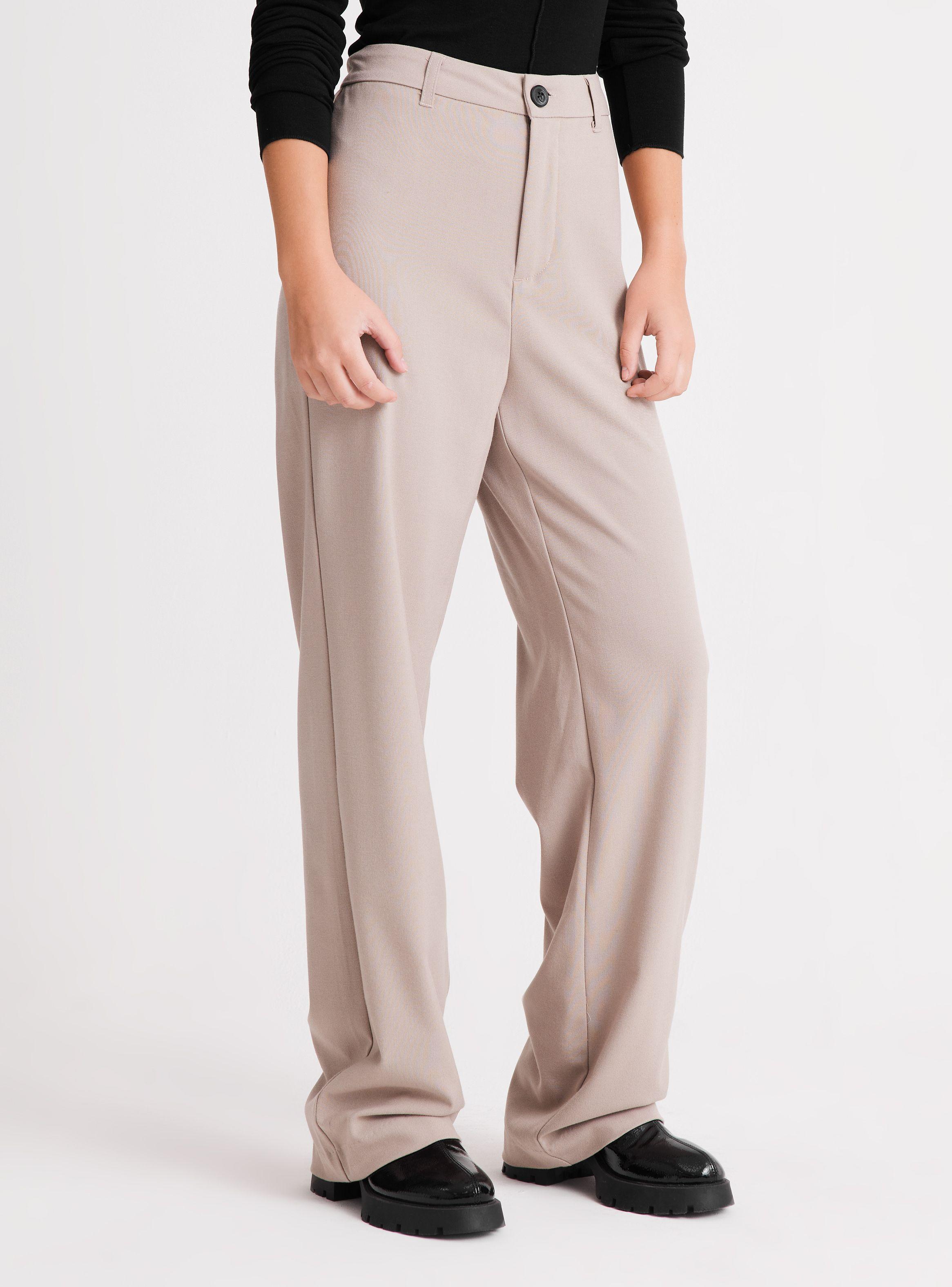 Pantalón Tiro Alto Recto-0