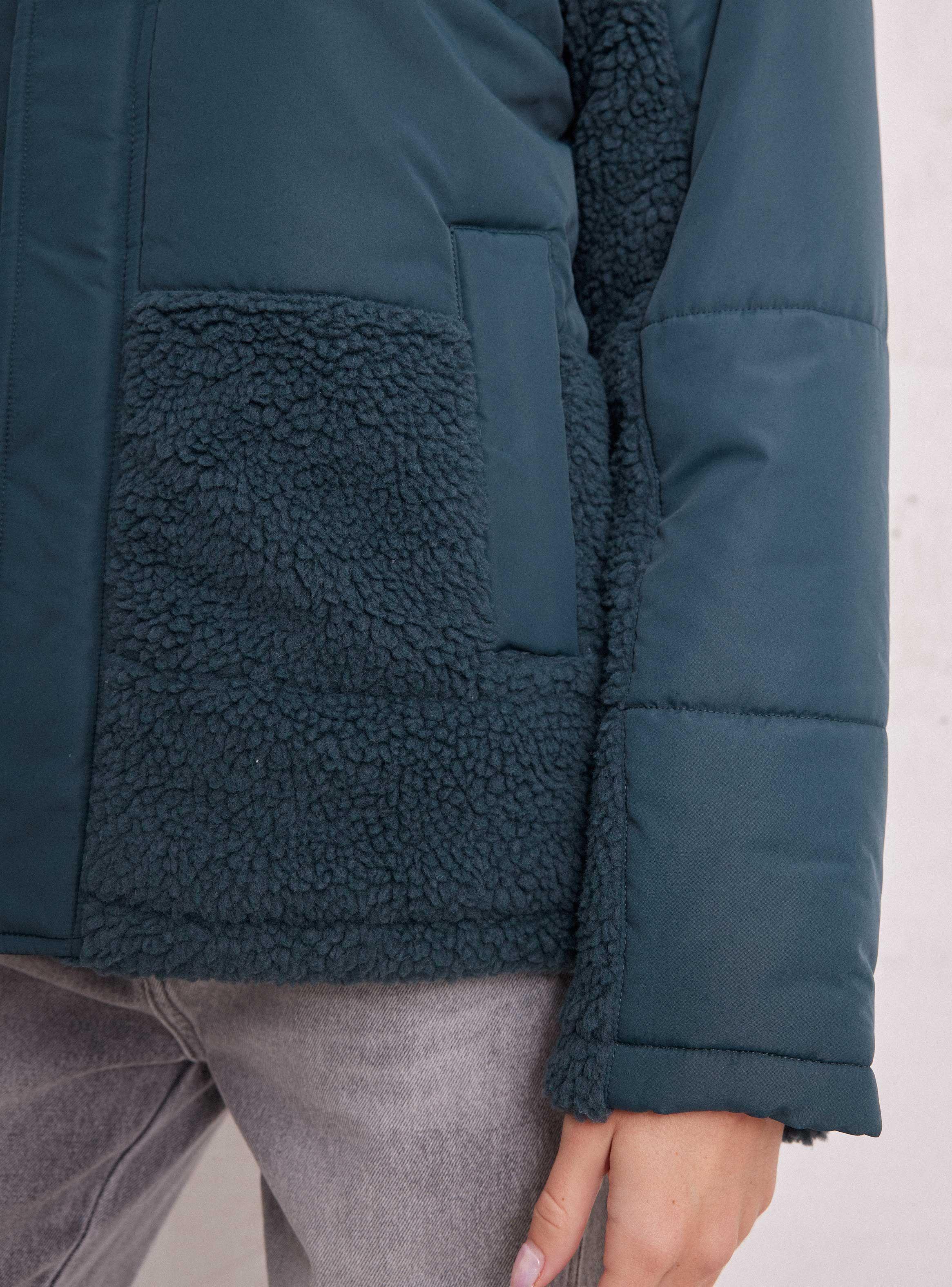 Parka Color con Sherpa-3