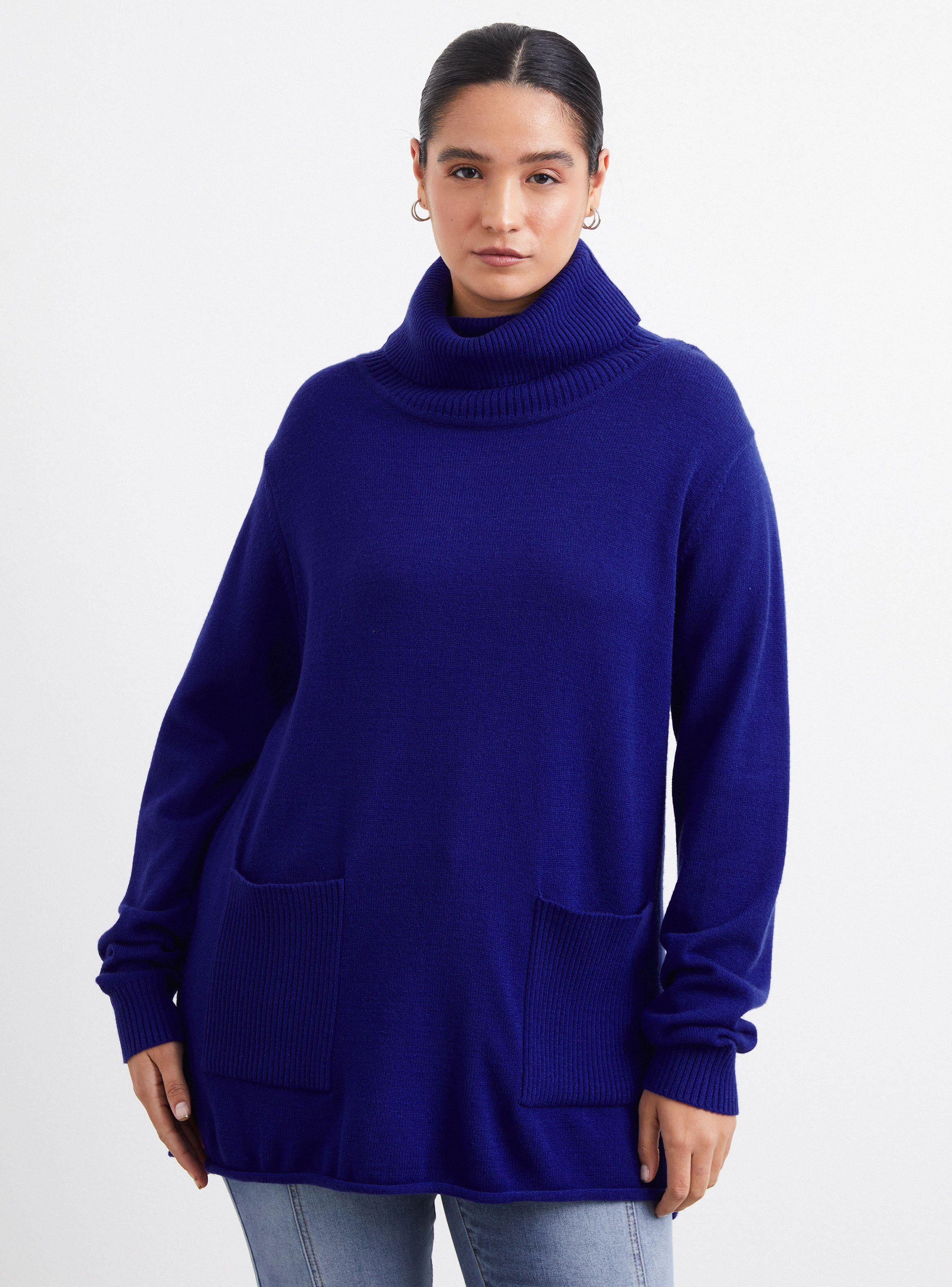 Sweater Cuello Tortuga Bolsillos-0