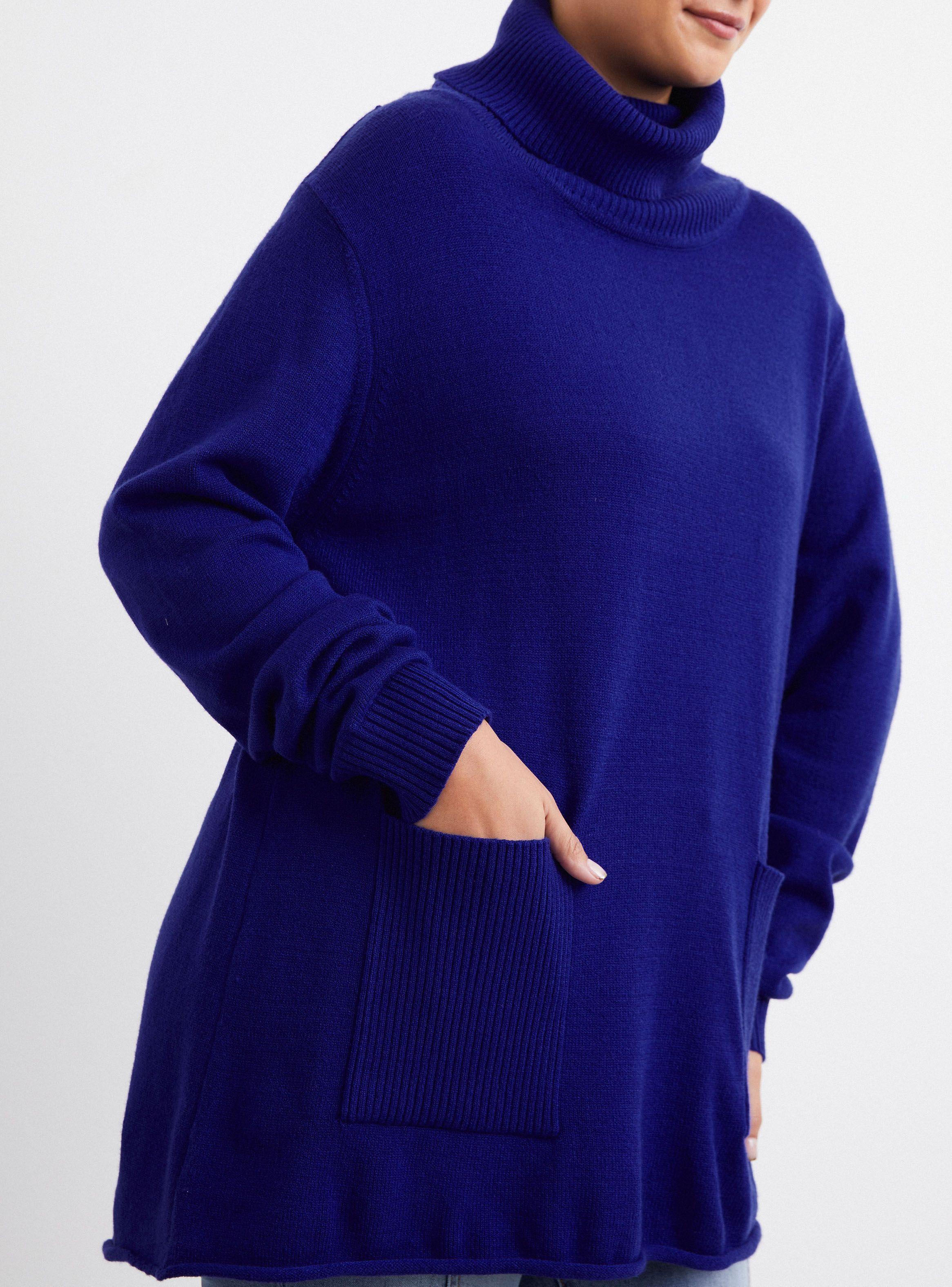 Sweater Cuello Tortuga Bolsillos-3