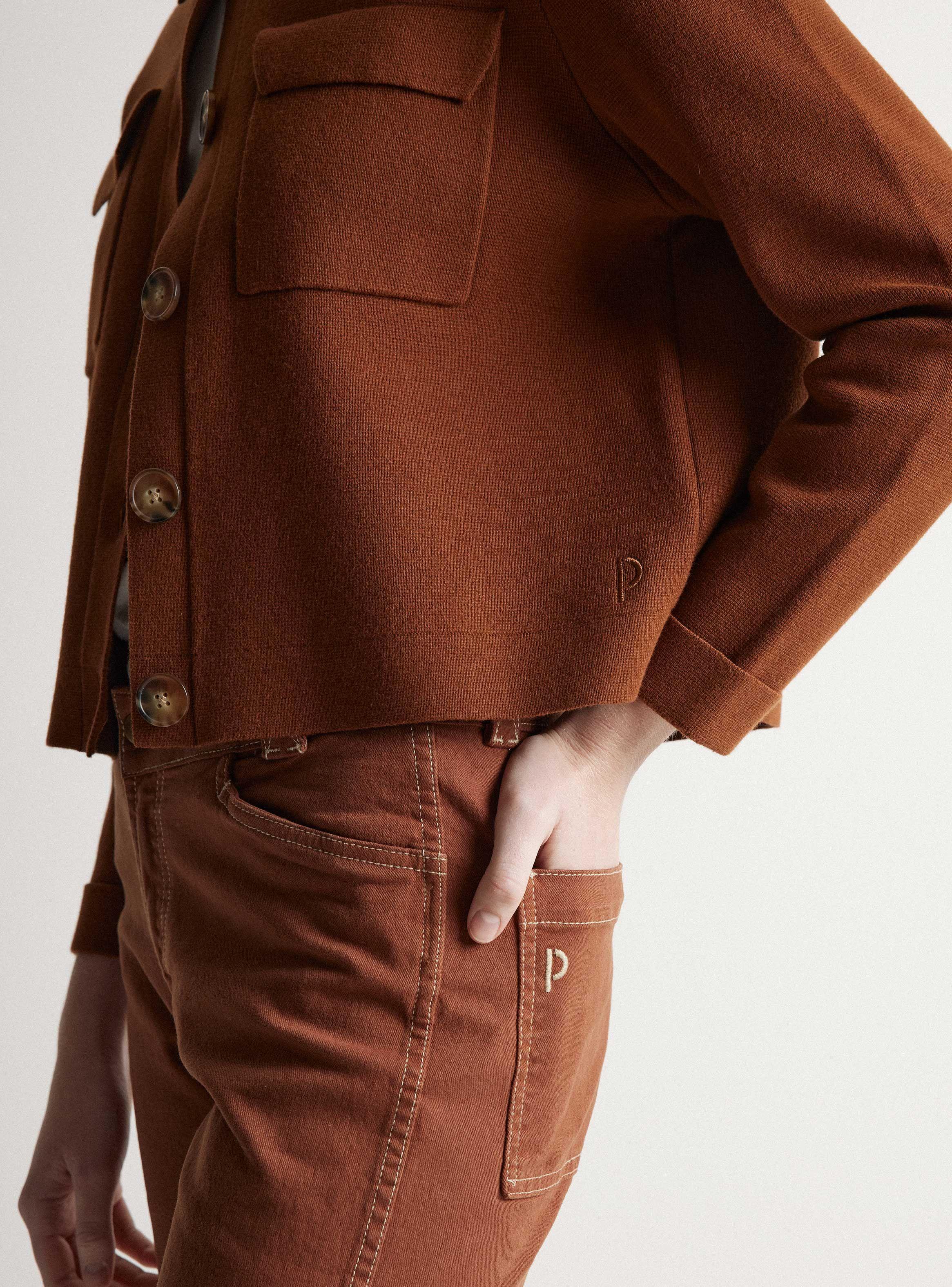 Chaqueta Punto Con Botones-3